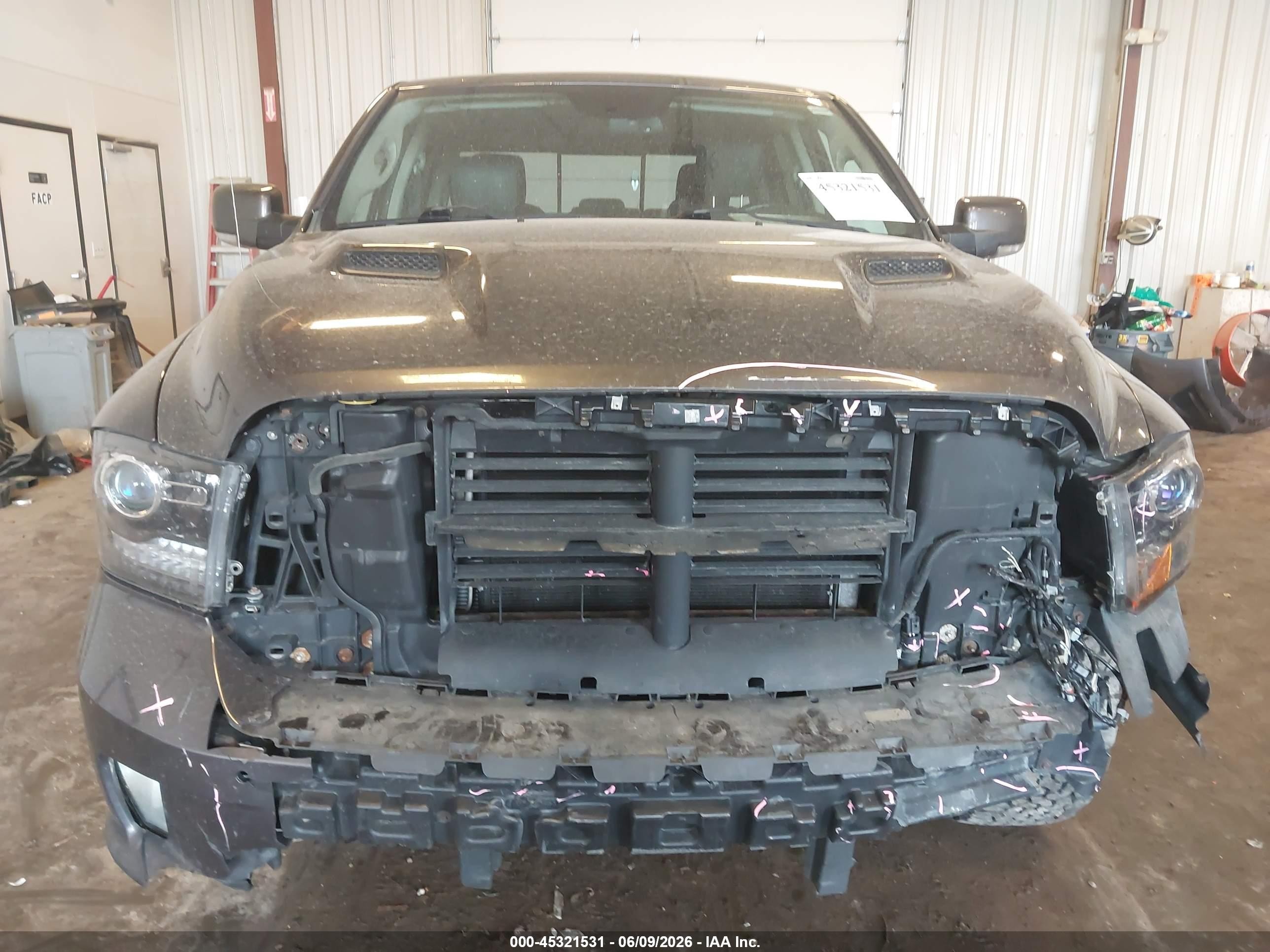2015 Ram 1500 Sport Gray vin: 1C6RR7MTXFS637007
