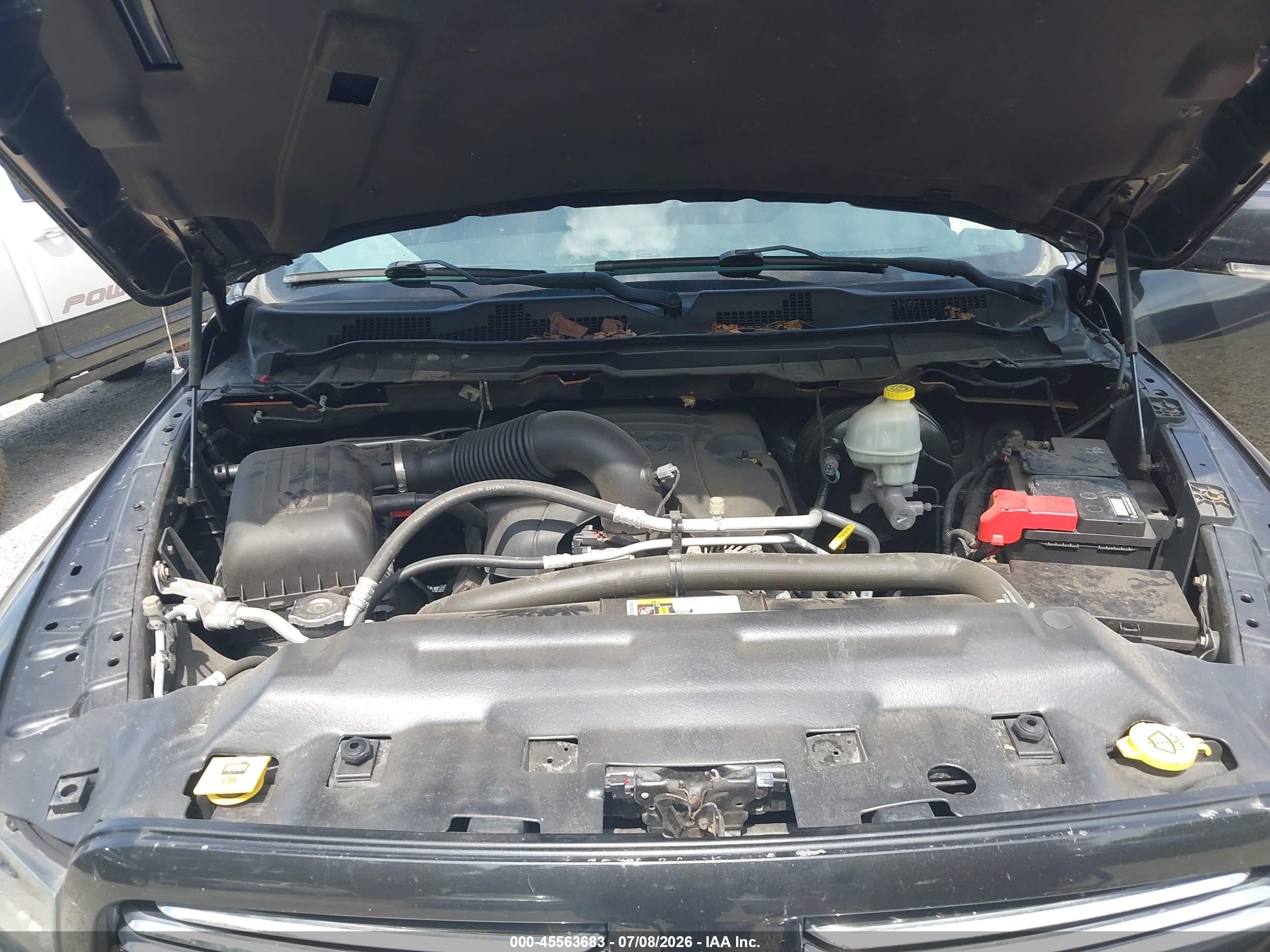 2015 Ram 1500 Sport Черный vin: 1C6RR7MTXFS699555