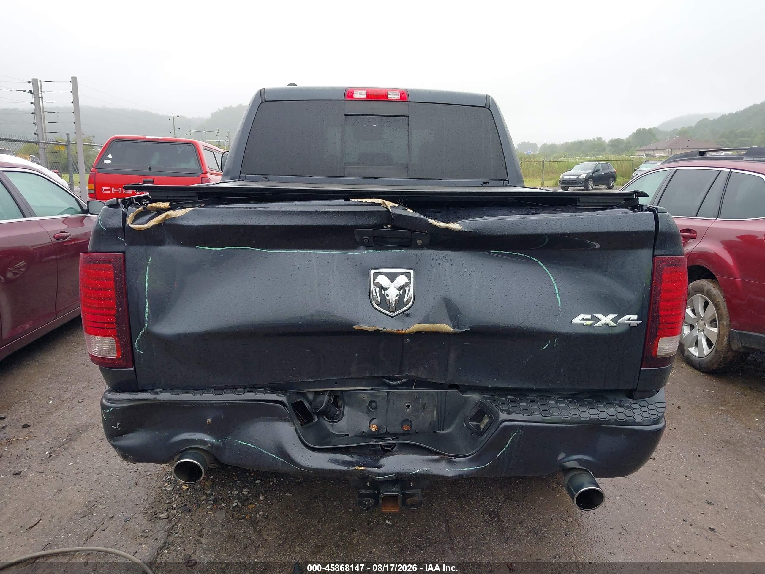 2017 Ram 1500 Sport Black vin: 1C6RR7MTXHS707611