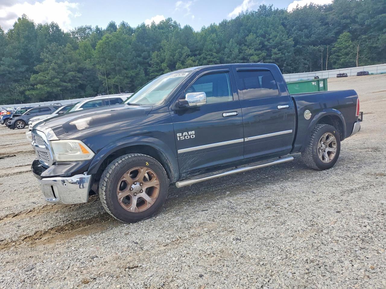 2015 Ram 1500 Laramie Black vin: 1C6RR7NG6FS599342