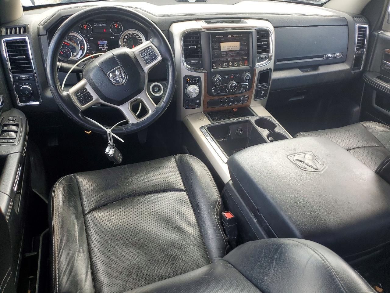 2015 Ram 1500 Laramie Black vin: 1C6RR7NG6FS599342