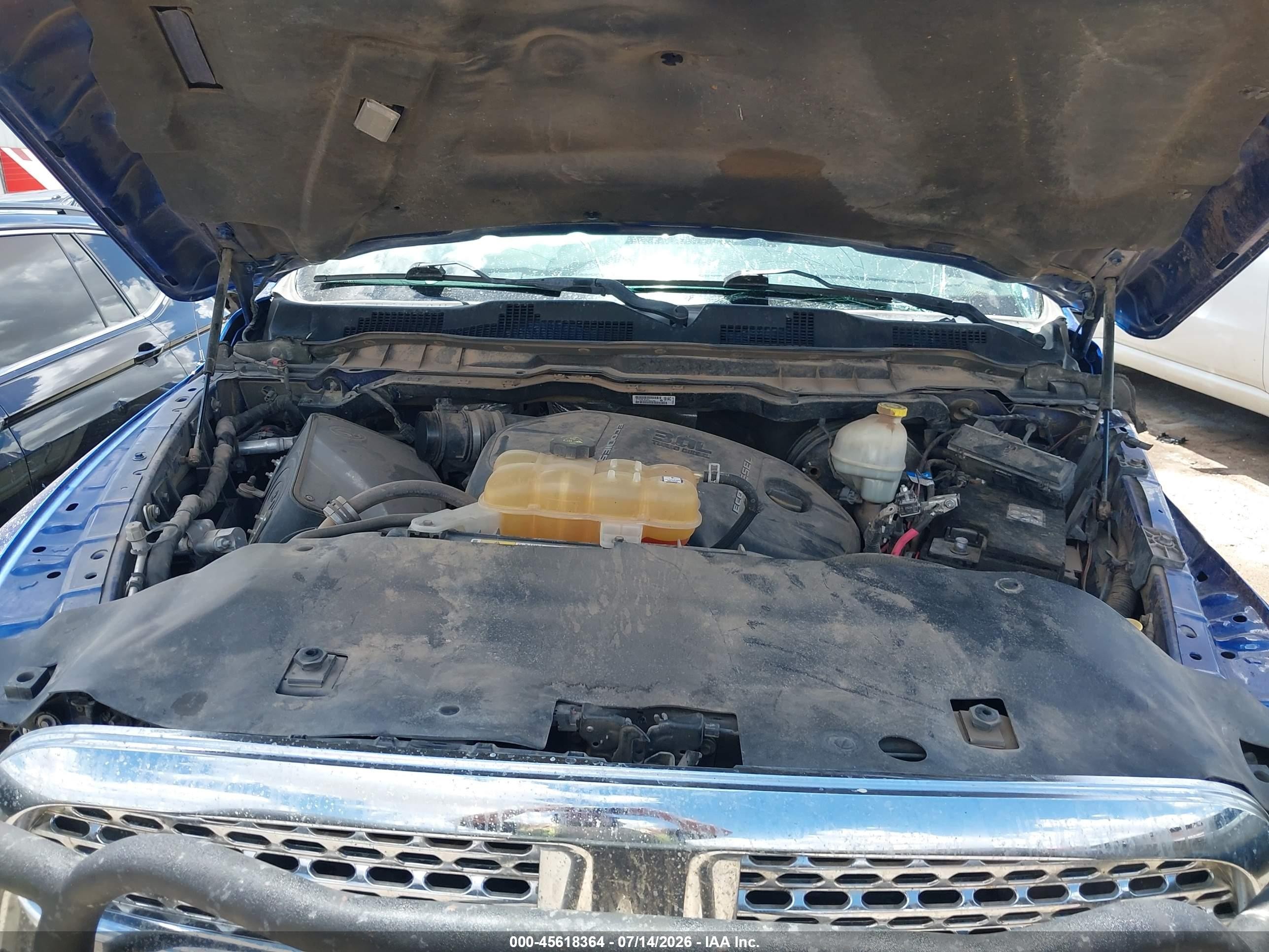 2015 Ram 1500 Laramie Blue vin: 1C6RR7NM0FS531673