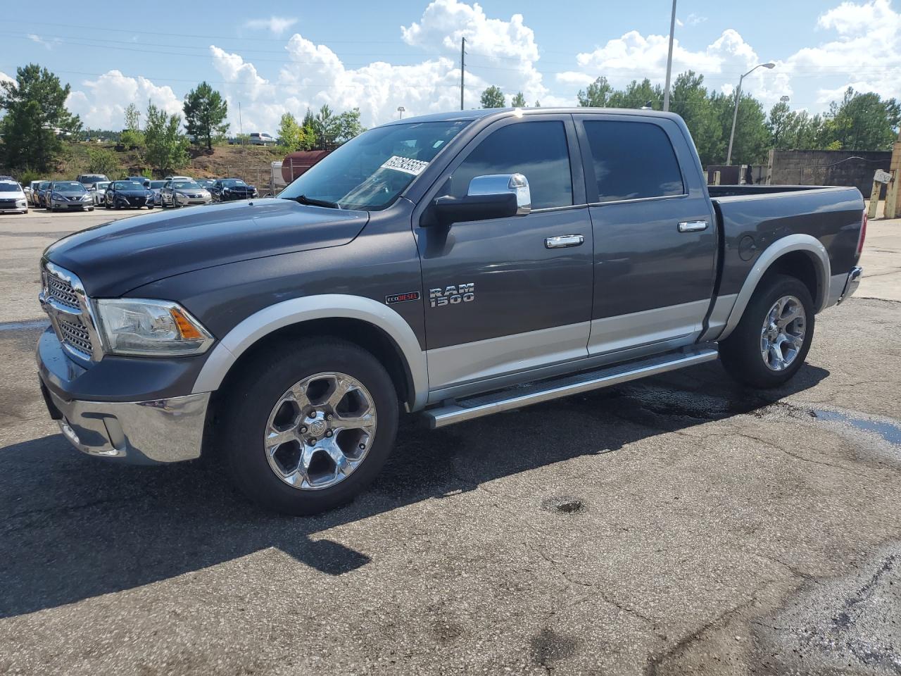 2015 Ram 1500 Charcoal vin: 1C6RR7NM0FS678253 Damage: Left Rear Tire, Worn, Replacement Required