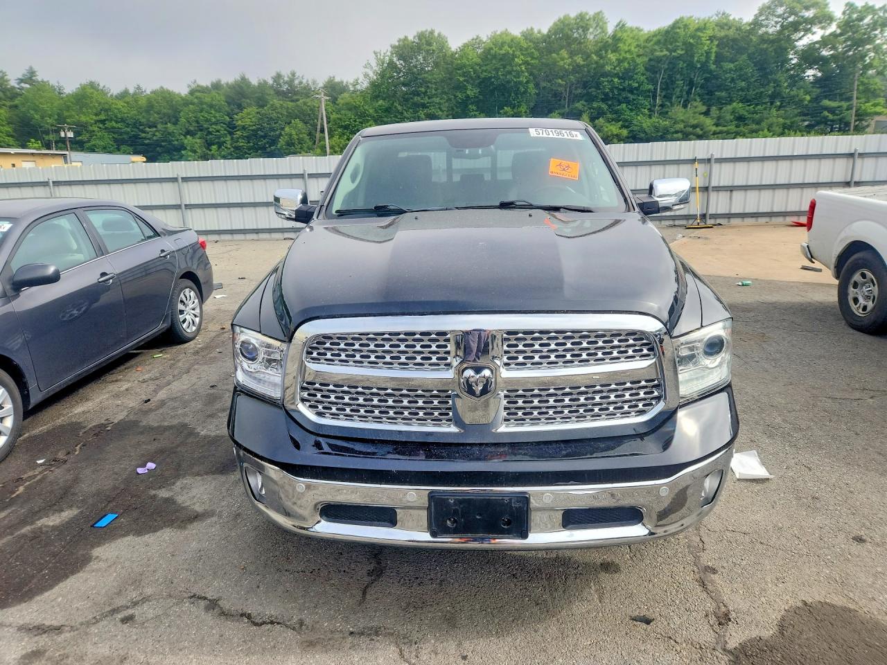 2018 Ram 1500 Laramie Black vin: 1C6RR7NM1JS258297