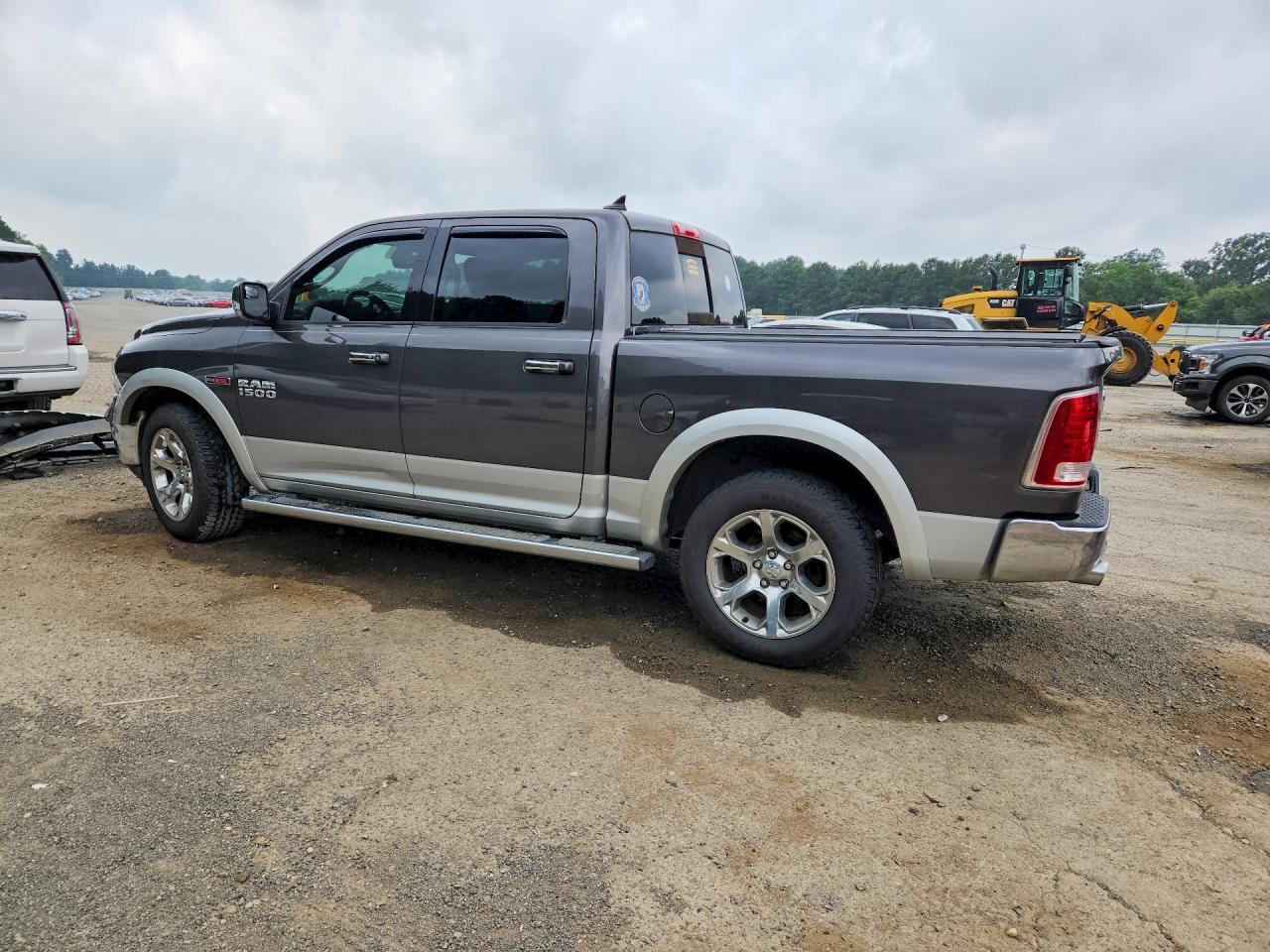 2014 Ram 1500 Laramie Серый vin: 1C6RR7NM2ES297776