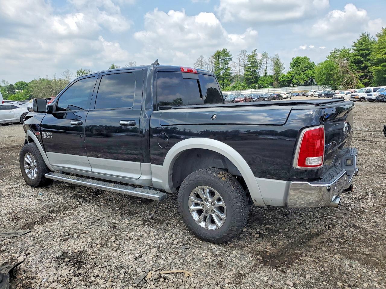 2014 Ram 1500 Laramie Black vin: 1C6RR7NM6ES475270