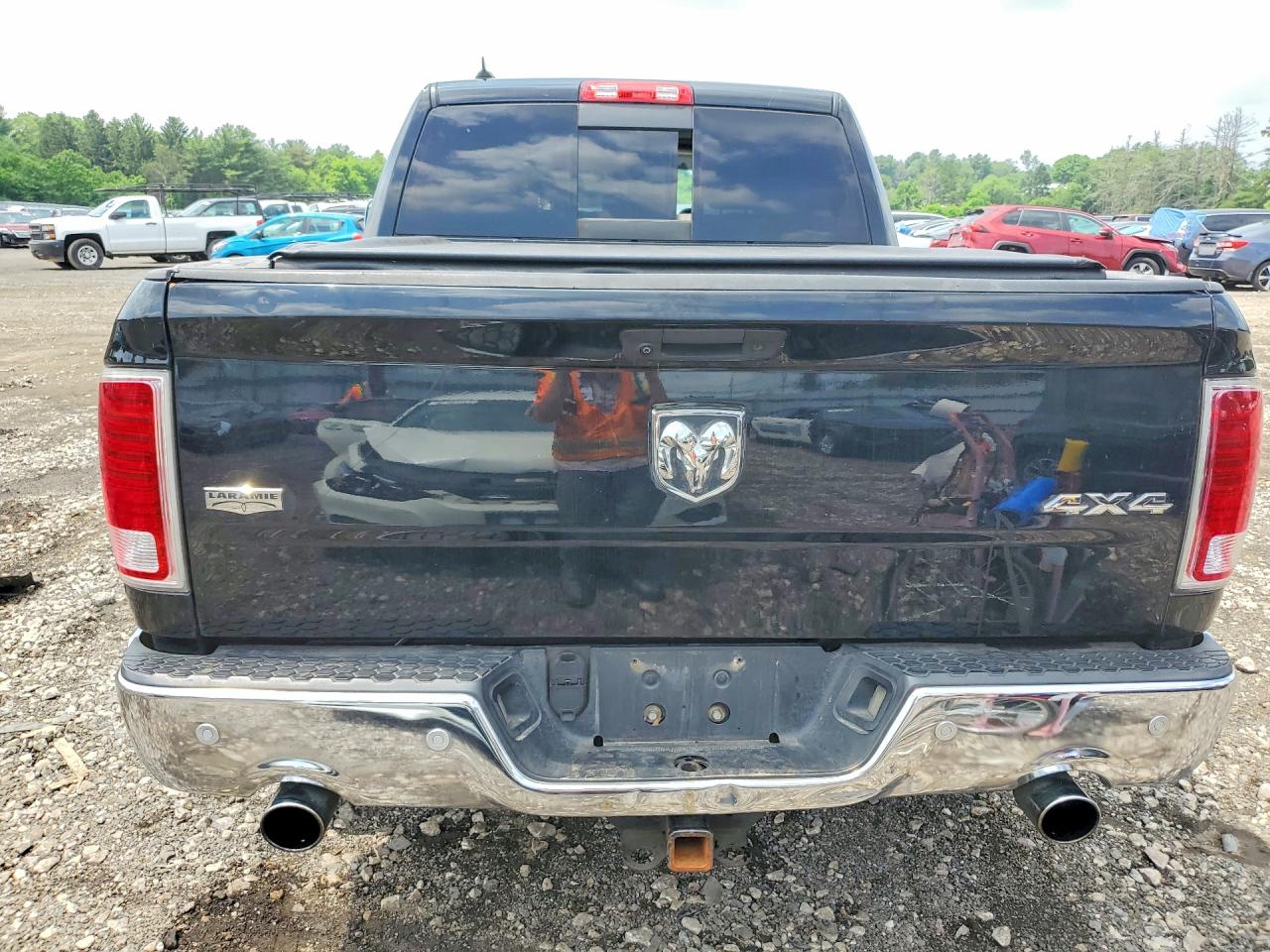 2014 Ram 1500 Laramie Black vin: 1C6RR7NM6ES475270