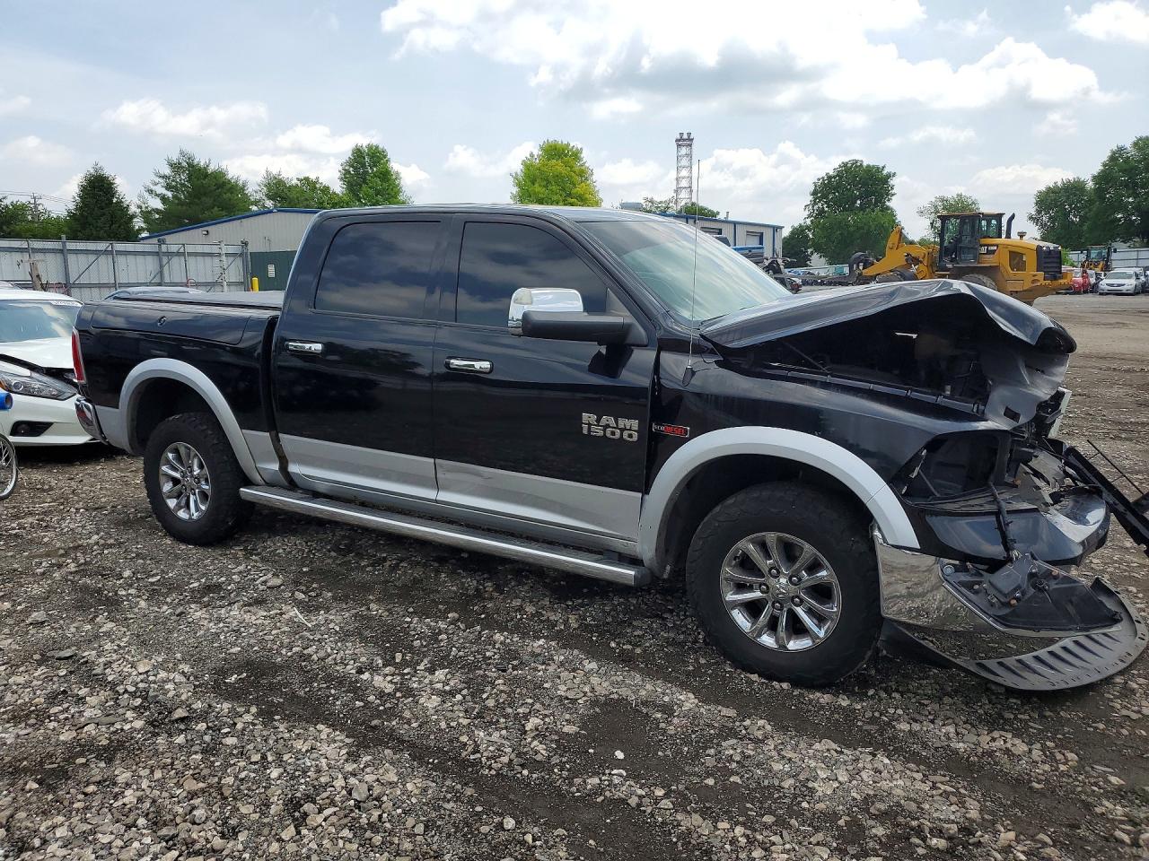 2014 Ram 1500 Laramie Black vin: 1C6RR7NM6ES475270