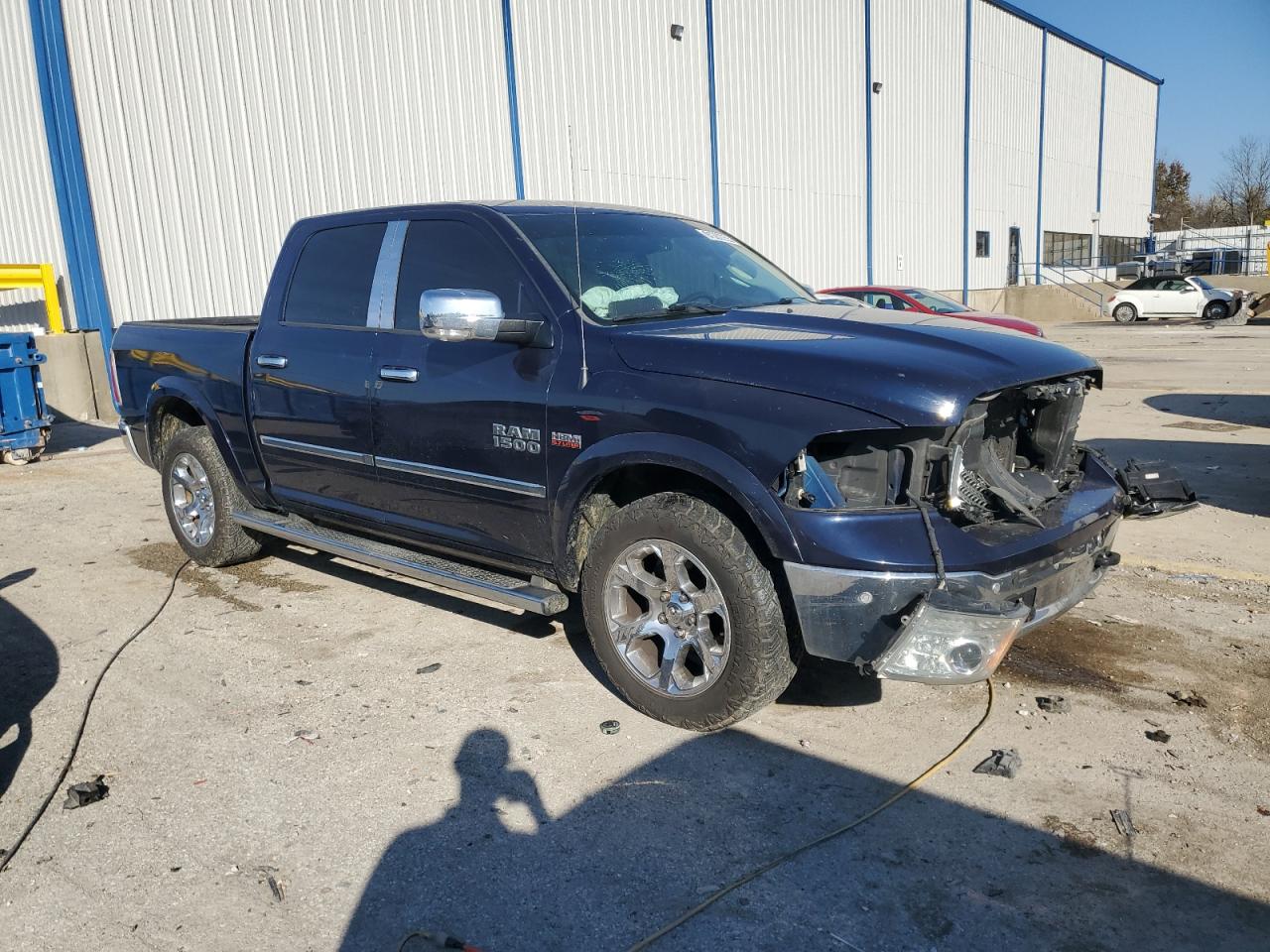 2014 Ram 1500 Laramie Blue vin: 1C6RR7NT0ES347520