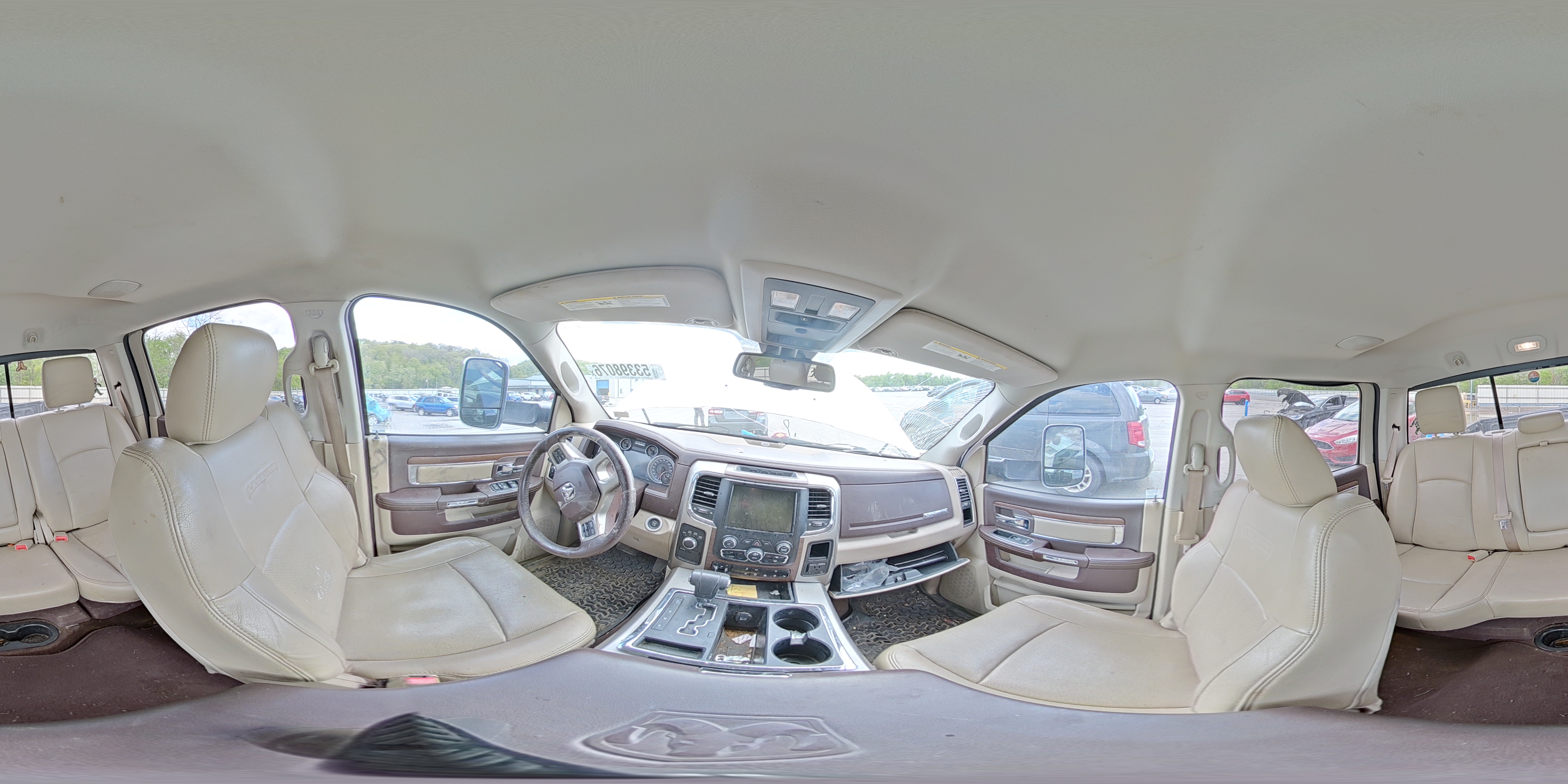 2013 Ram 1500 Laramie White vin: 1C6RR7NT1DS517236