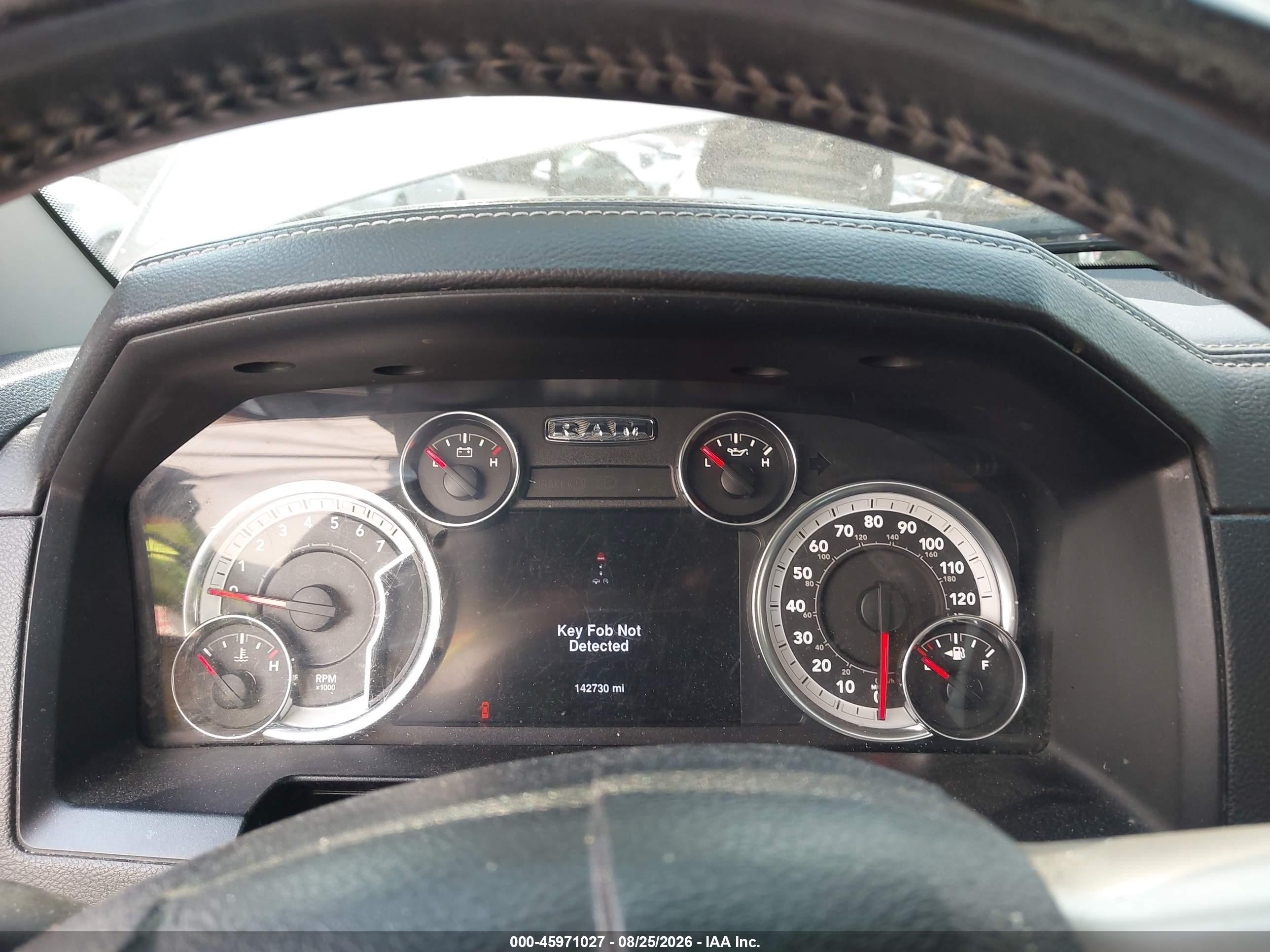 2013 Ram 1500 Laramie Gray vin: 1C6RR7NT1DS580370
