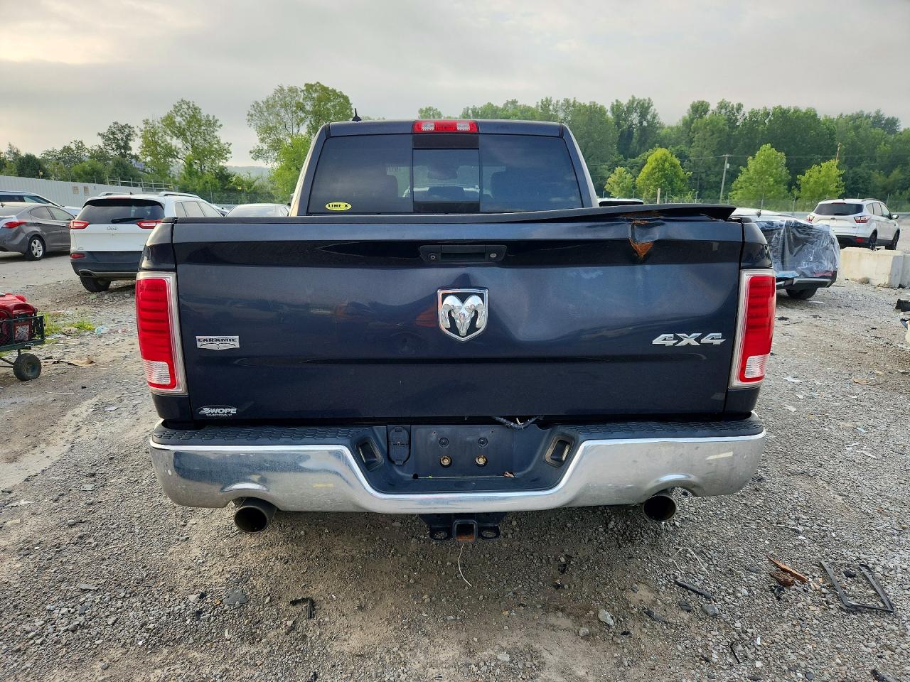 2014 Ram 1500 Laramie Черный vin: 1C6RR7NT1ES214667