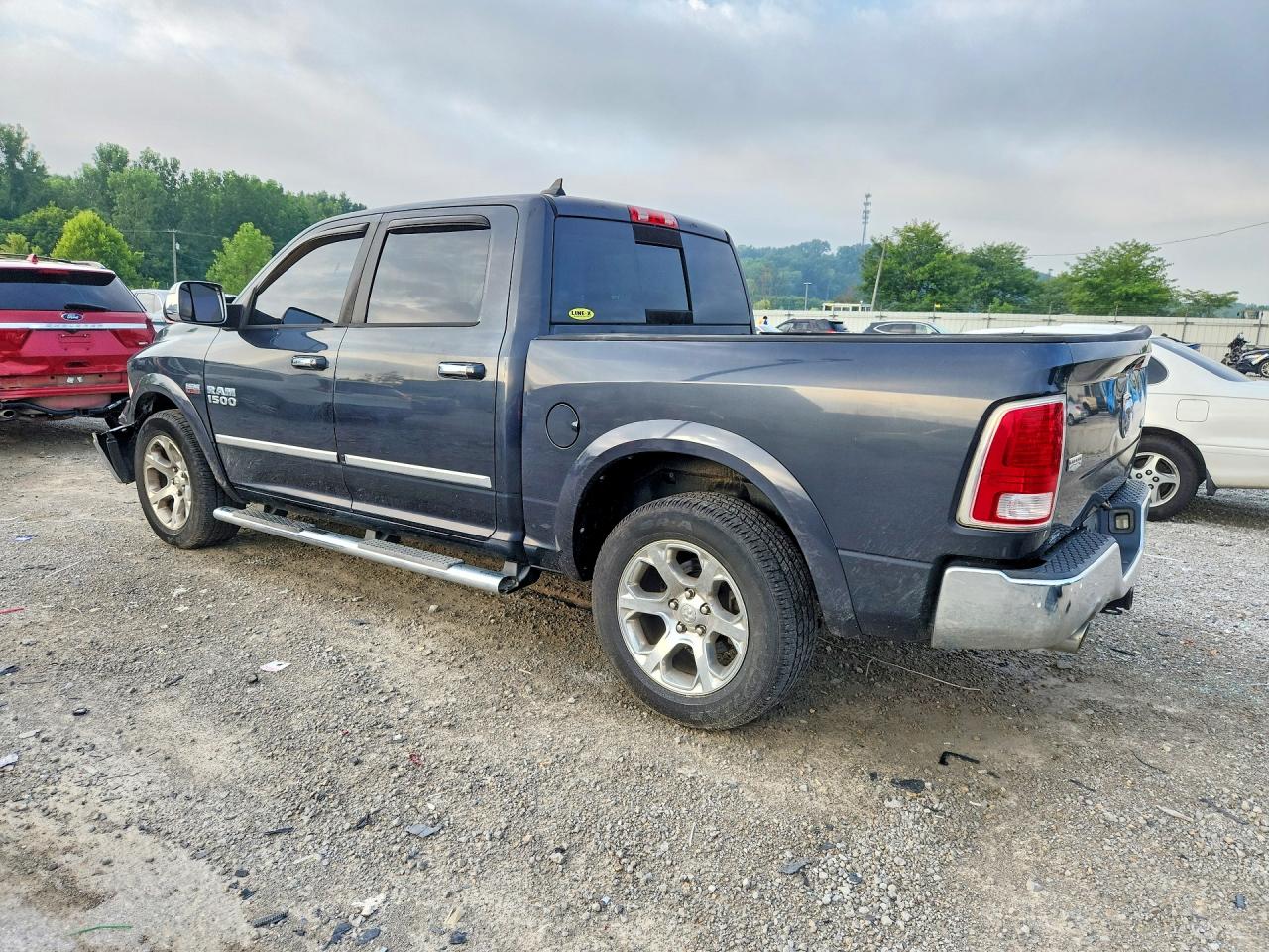 2014 Ram 1500 Laramie Черный vin: 1C6RR7NT1ES214667