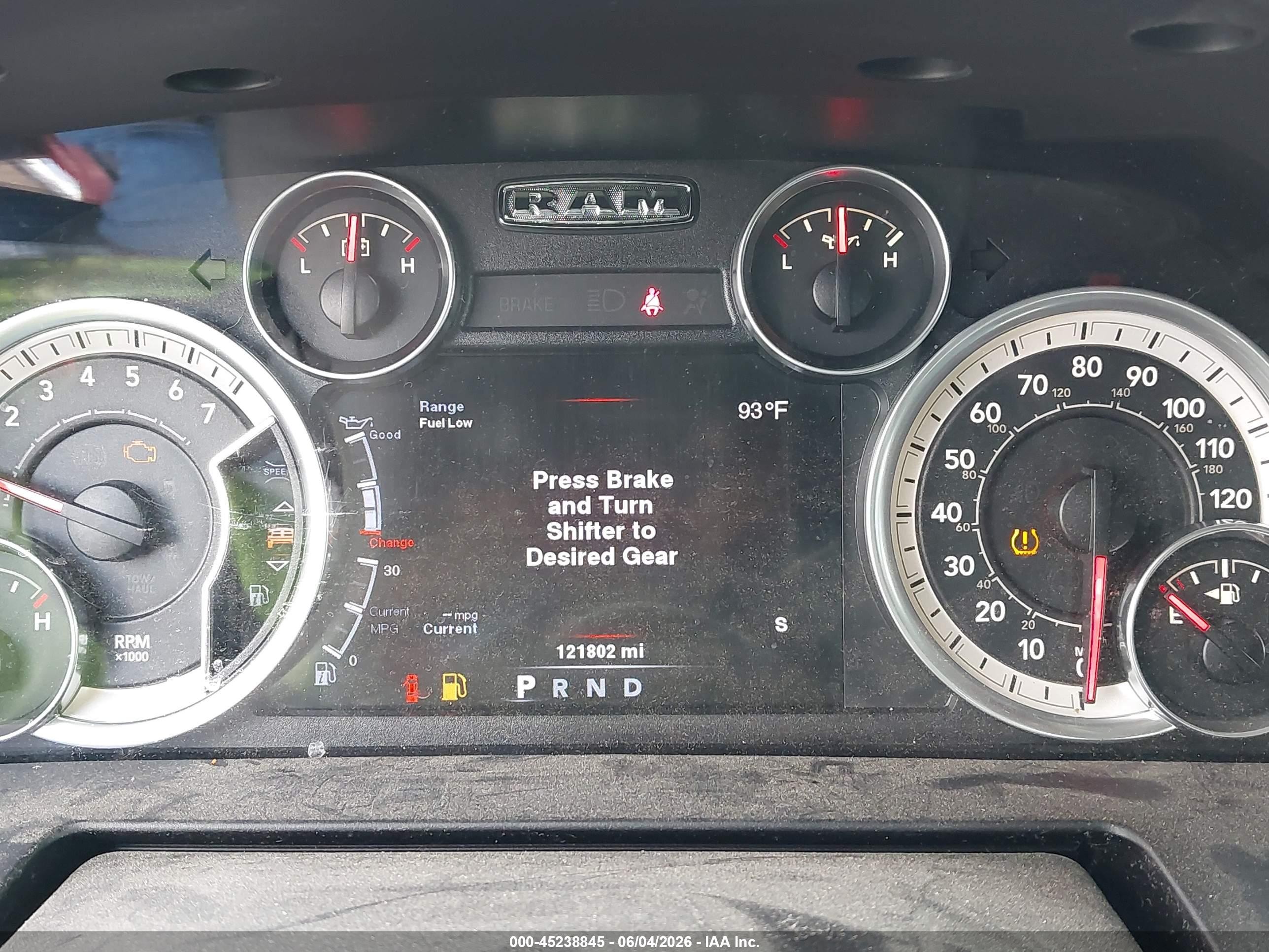 2014 Ram 1500 Laramie Red vin: 1C6RR7NT2ES126064