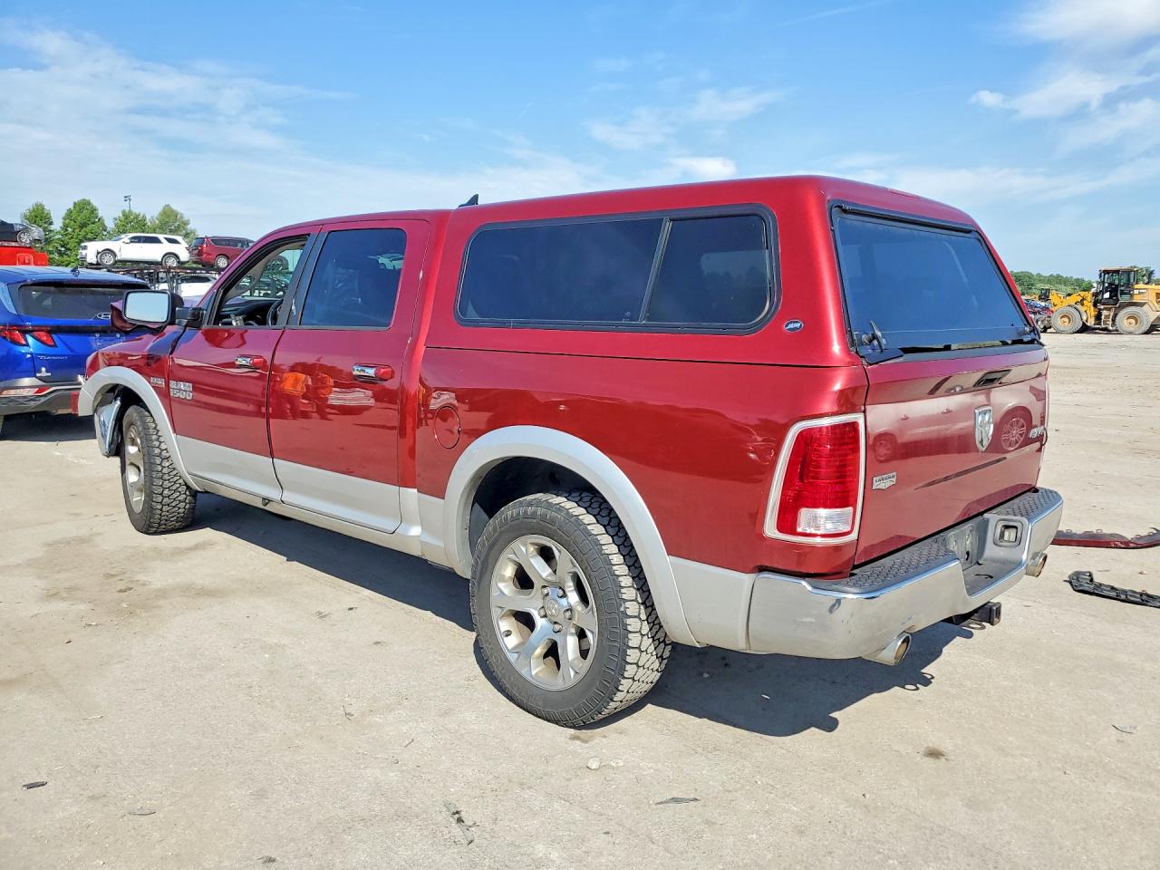 2014 Ram 1500 Laramie Maroon vin: 1C6RR7NT2ES365596