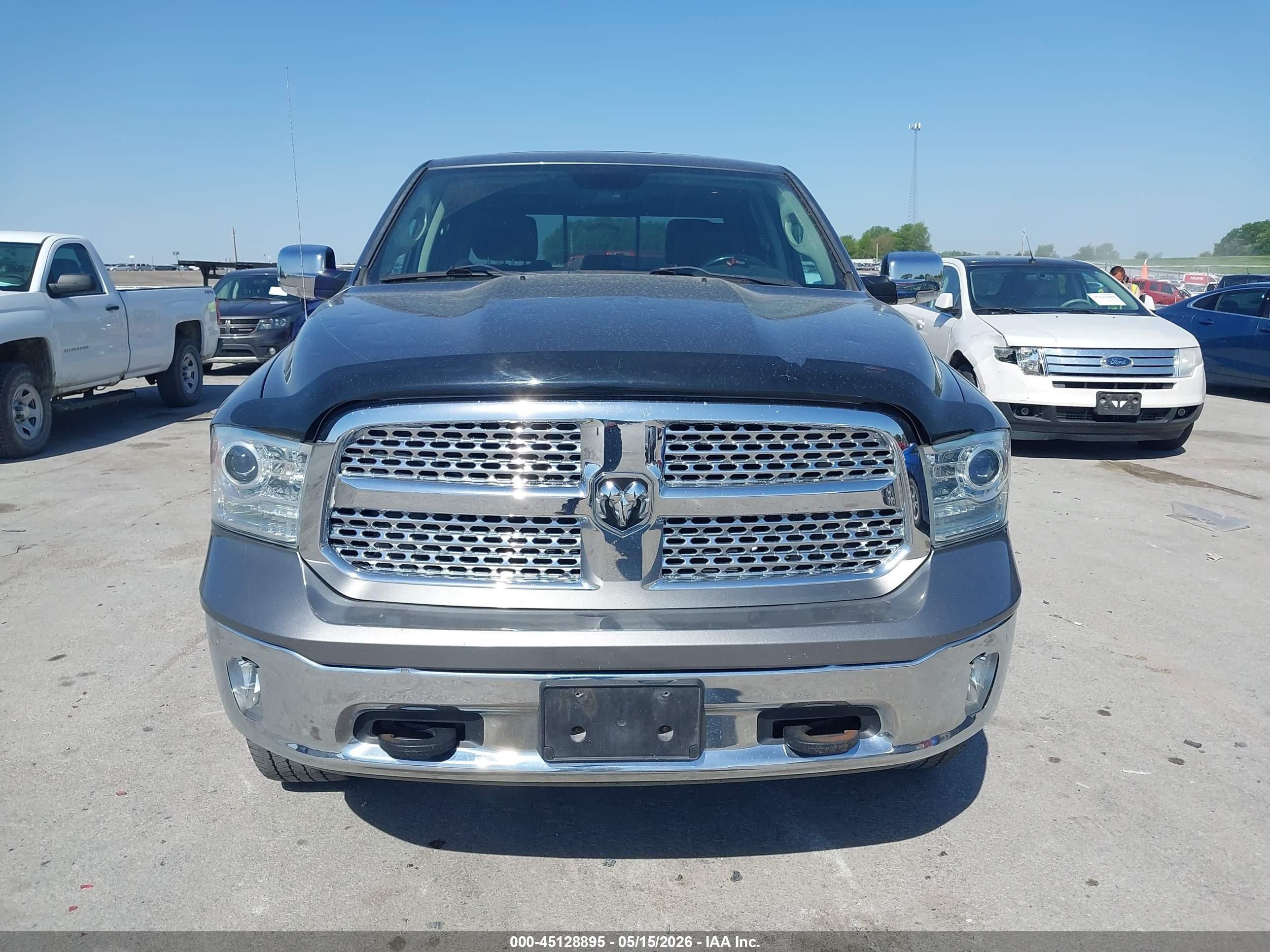 2013 Ram 1500 Laramie Black vin: 1C6RR7NT3DS661936