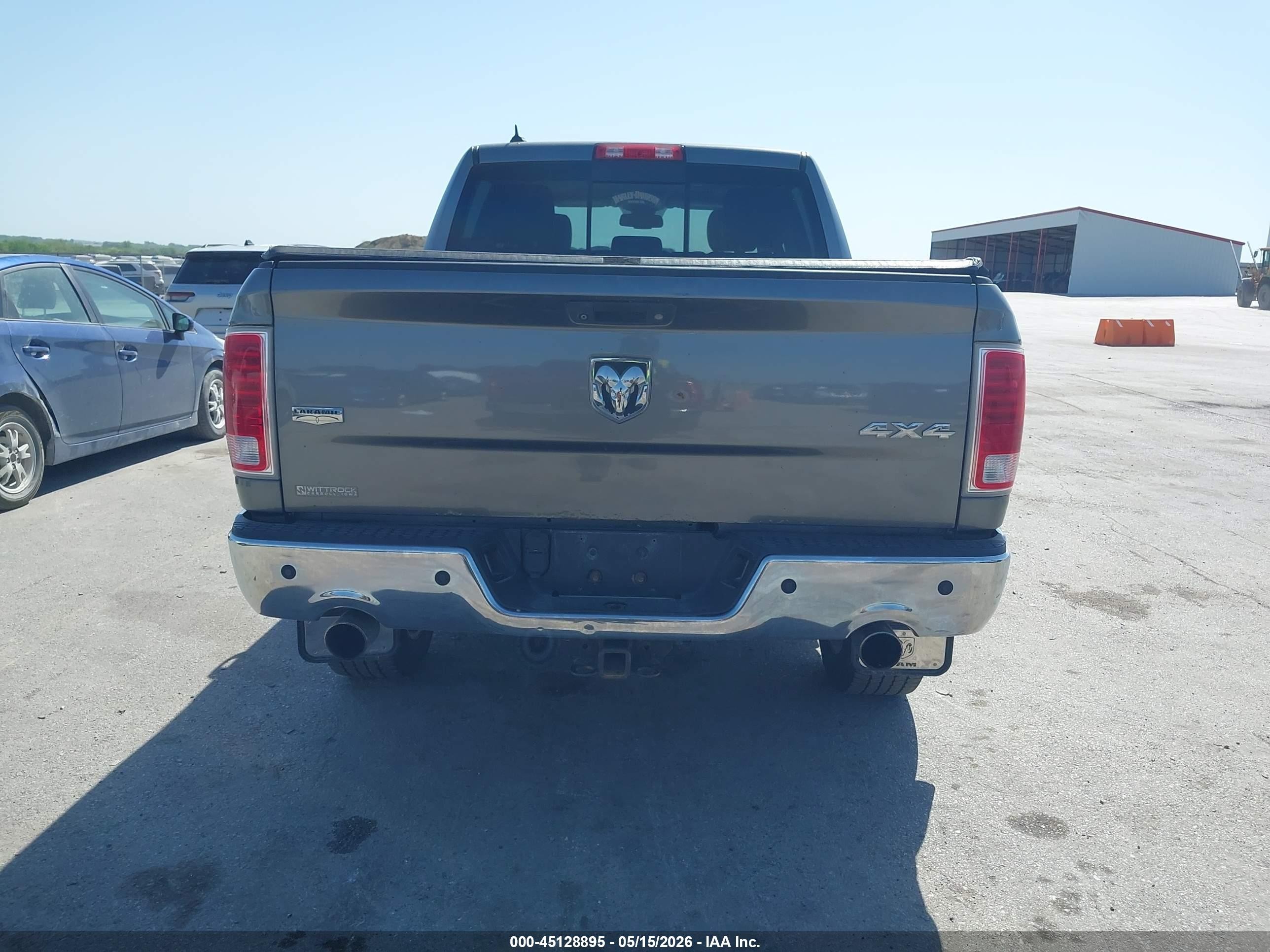 2013 Ram 1500 Laramie Black vin: 1C6RR7NT3DS661936