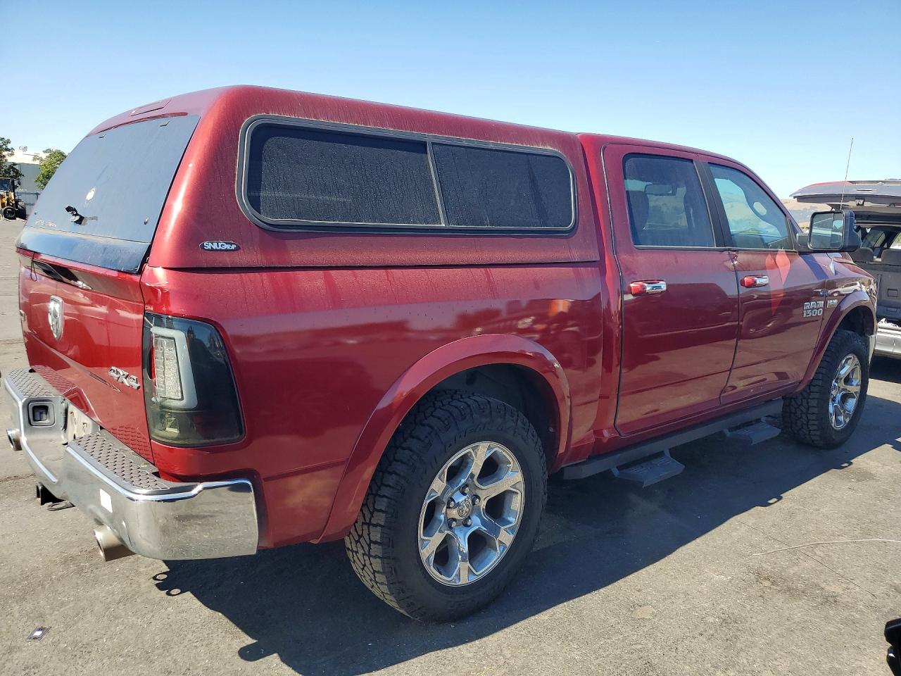 2014 Ram 1500 Laramie Красный vin: 1C6RR7NT3ES169795