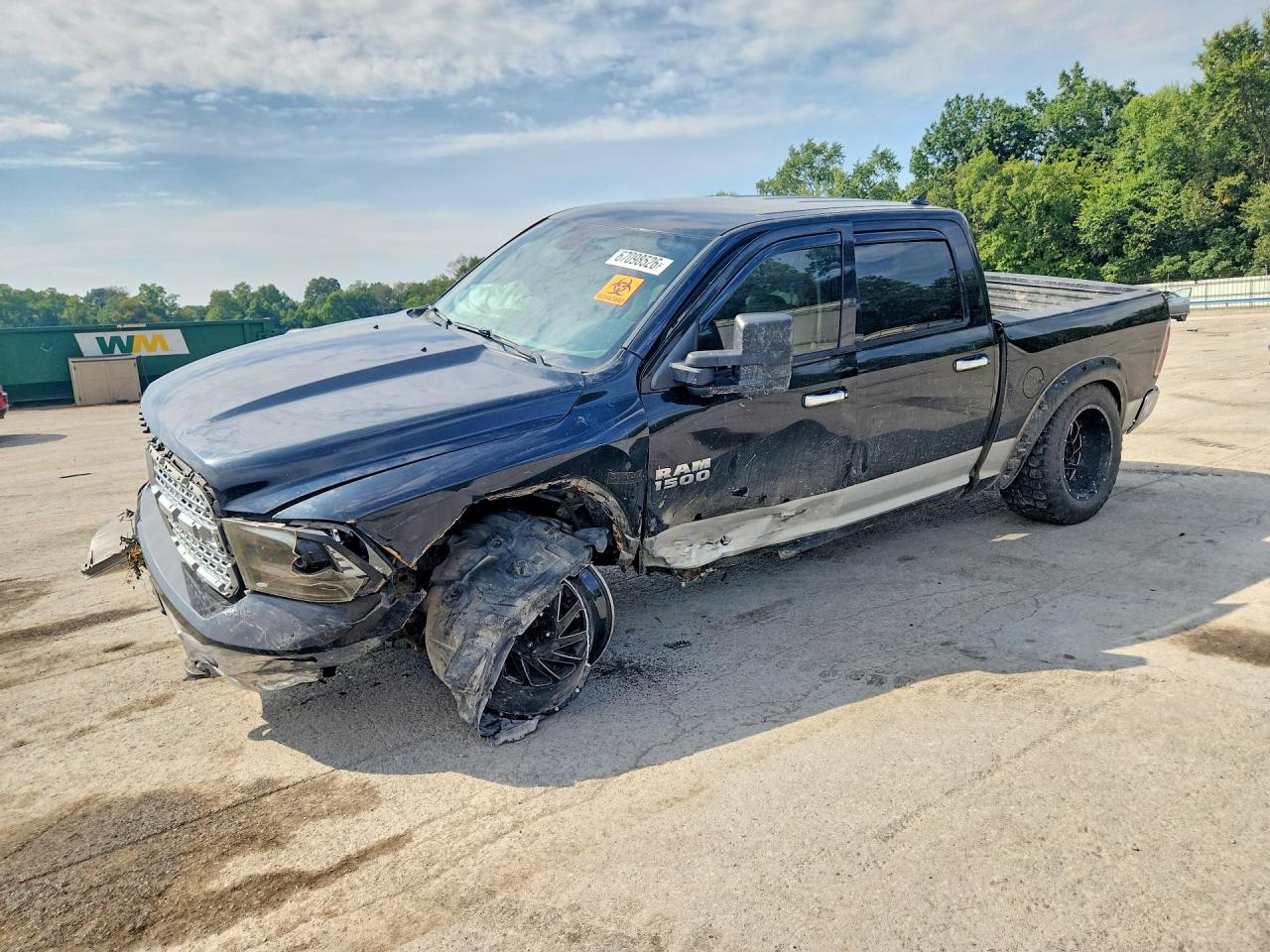 2013 Ram 1500 Laramie Black vin: 1C6RR7NT4DS504013