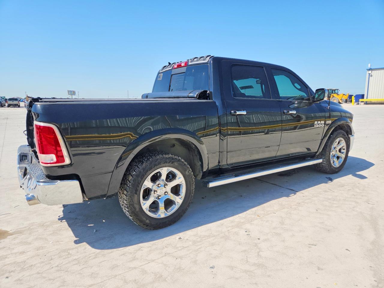 2015 Ram 1500 Laramie Черный vin: 1C6RR7NT4FS666484
