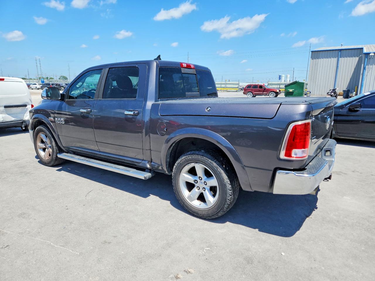 2015 Ram 1500 Laramie Gray vin: 1C6RR7NT5FS748174