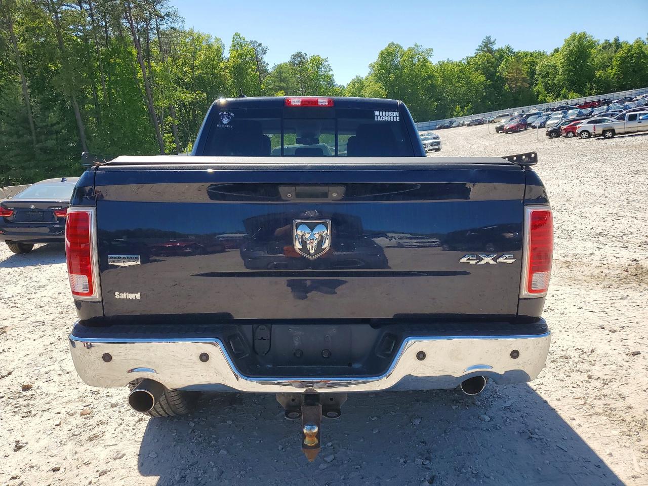2013 Ram 1500 Laramie Blue vin: 1C6RR7NT6DS514333