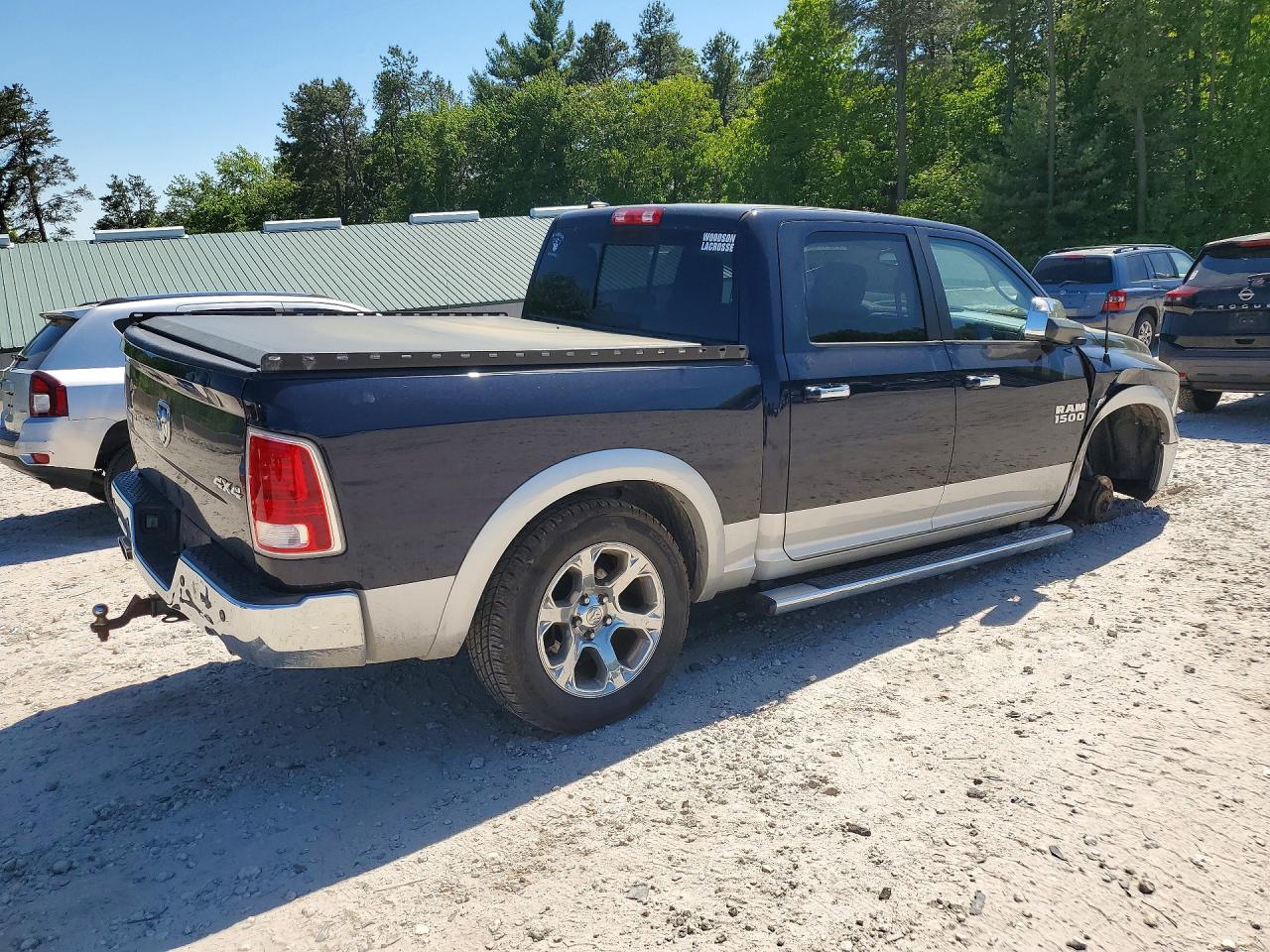 2013 Ram 1500 Laramie Blue vin: 1C6RR7NT6DS514333