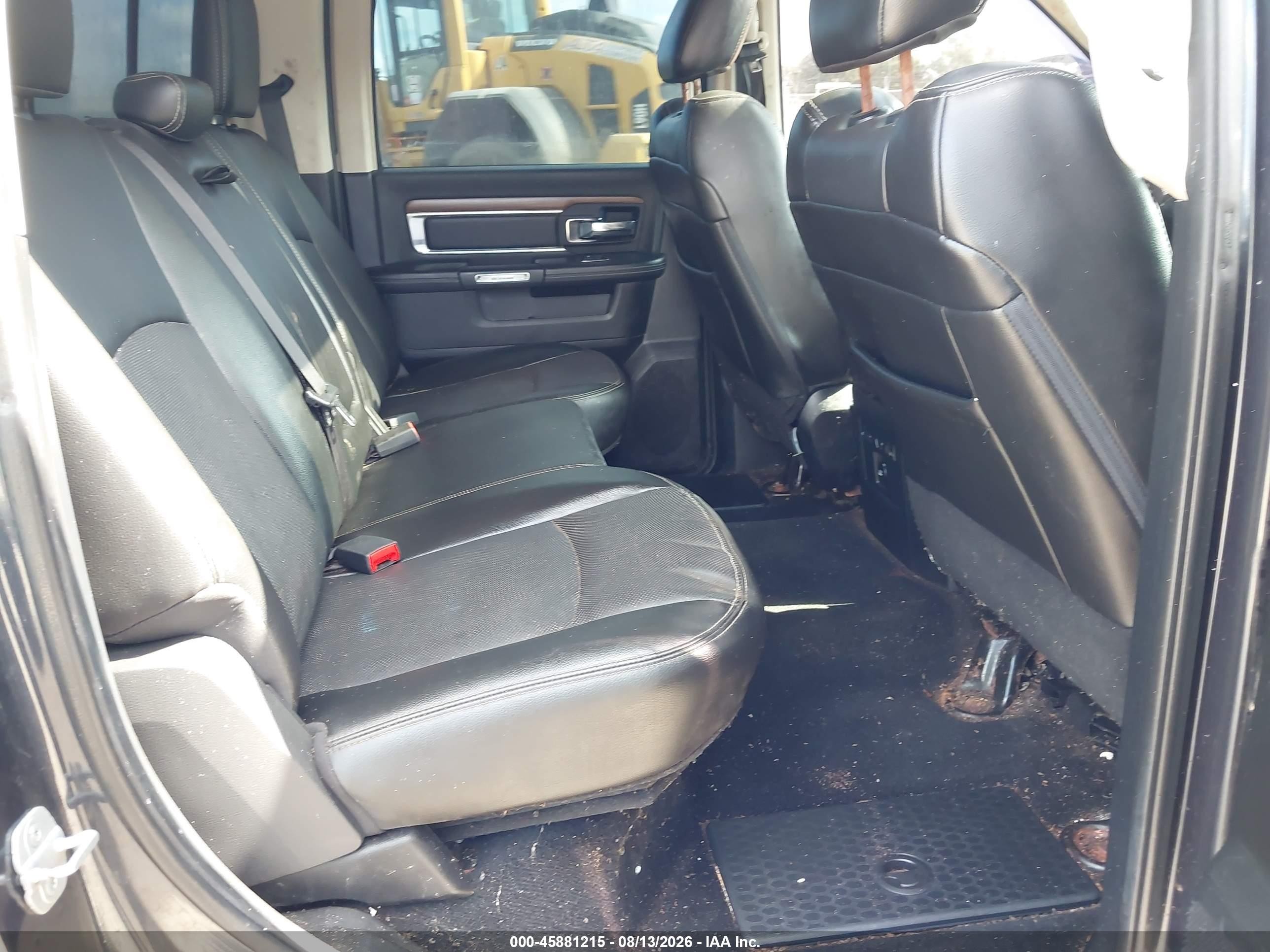2014 Ram 1500 Laramie Blue vin: 1C6RR7NT6ES163375