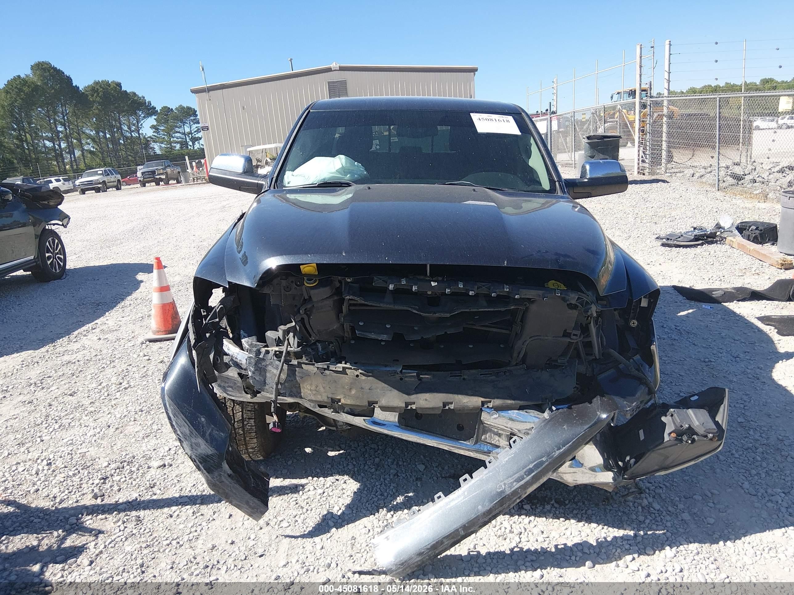 2014 Ram 1500 Laramie Black vin: 1C6RR7NT6ES194254