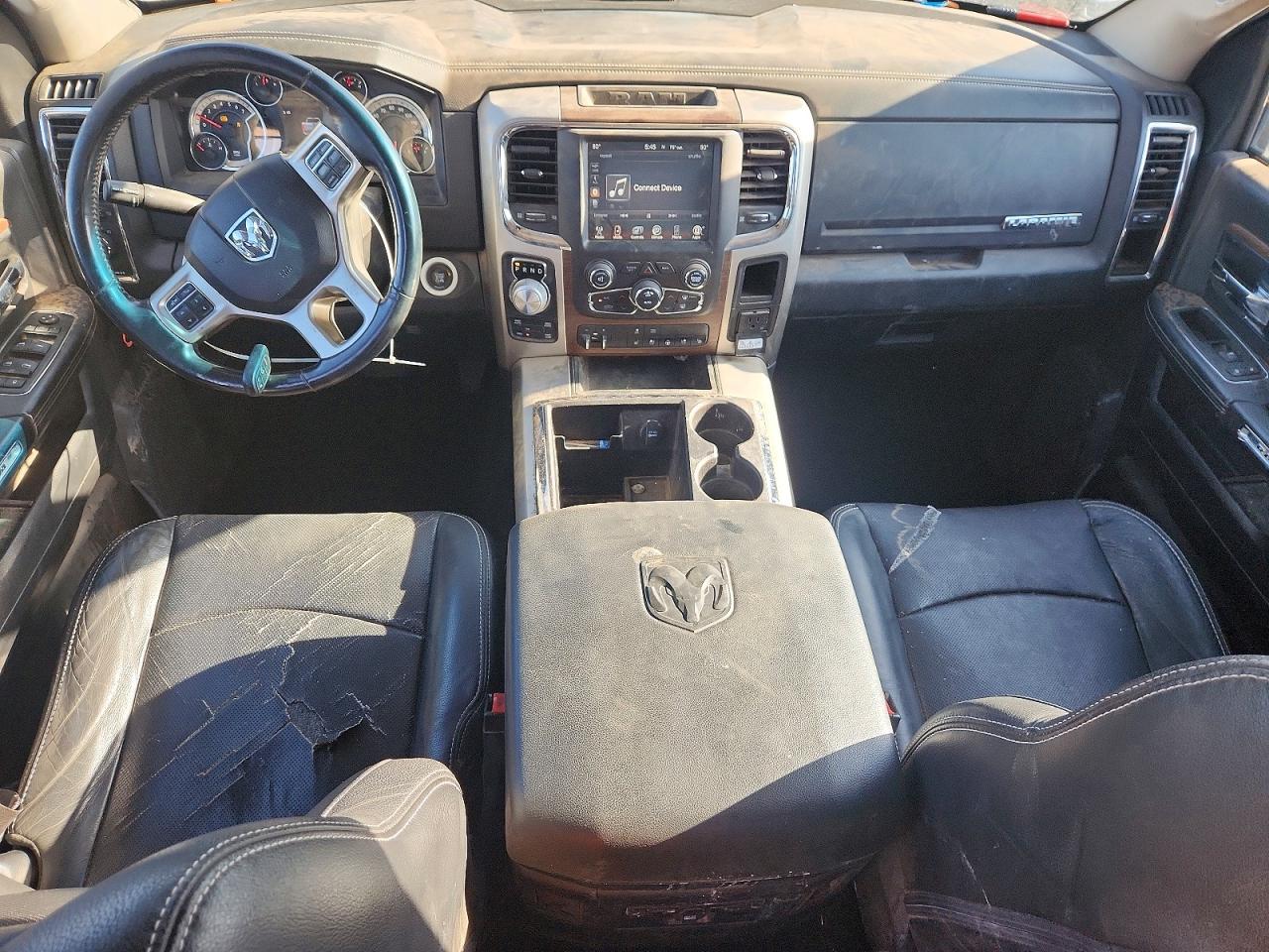 2015 Ram 1500 Laramie Black vin: 1C6RR7NT6FS597846