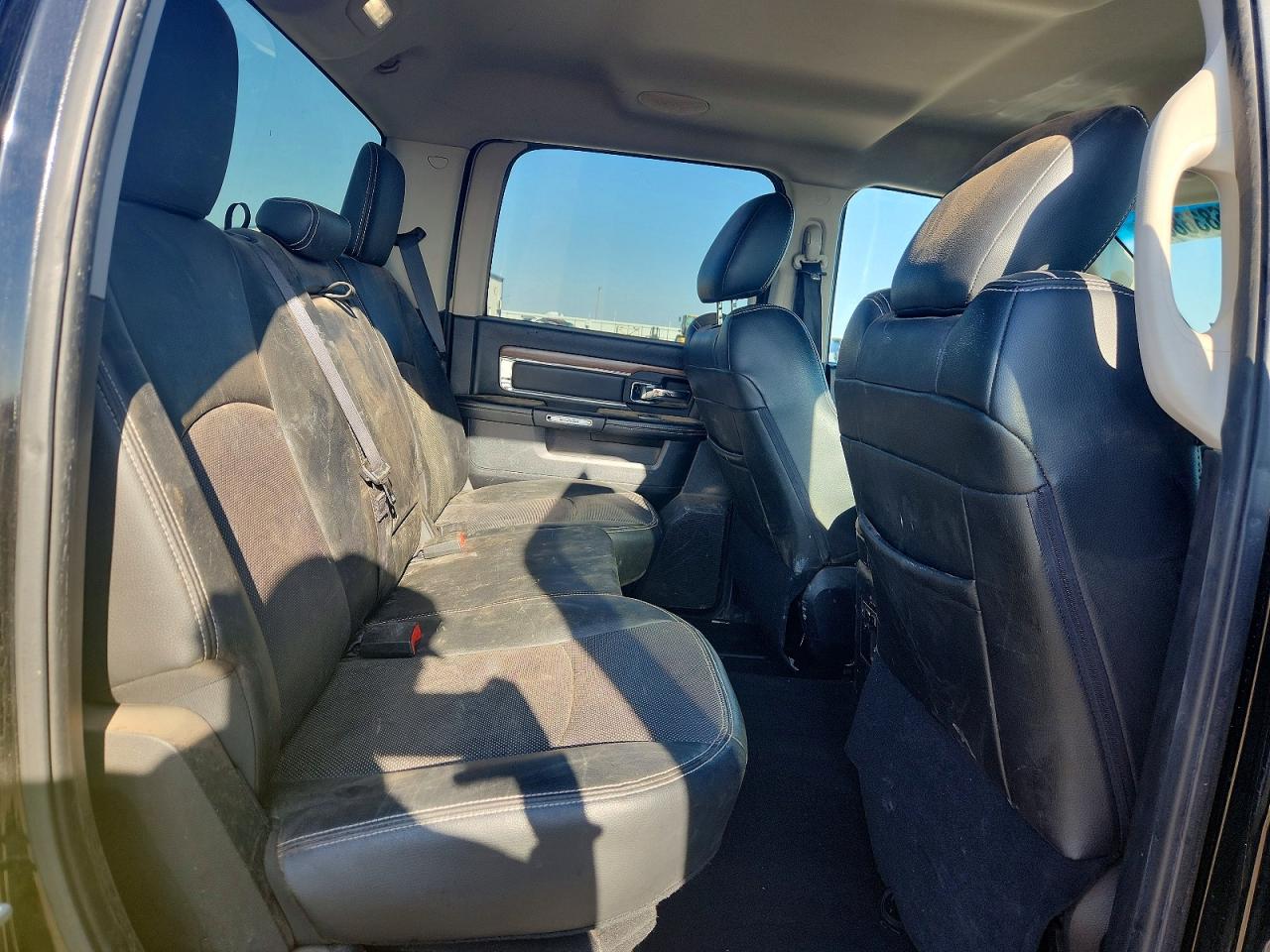2015 Ram 1500 Laramie Black vin: 1C6RR7NT6FS597846