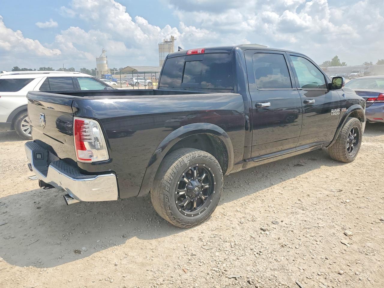 2014 Ram 1500 Laramie Black vin: 1C6RR7NT7ES117652