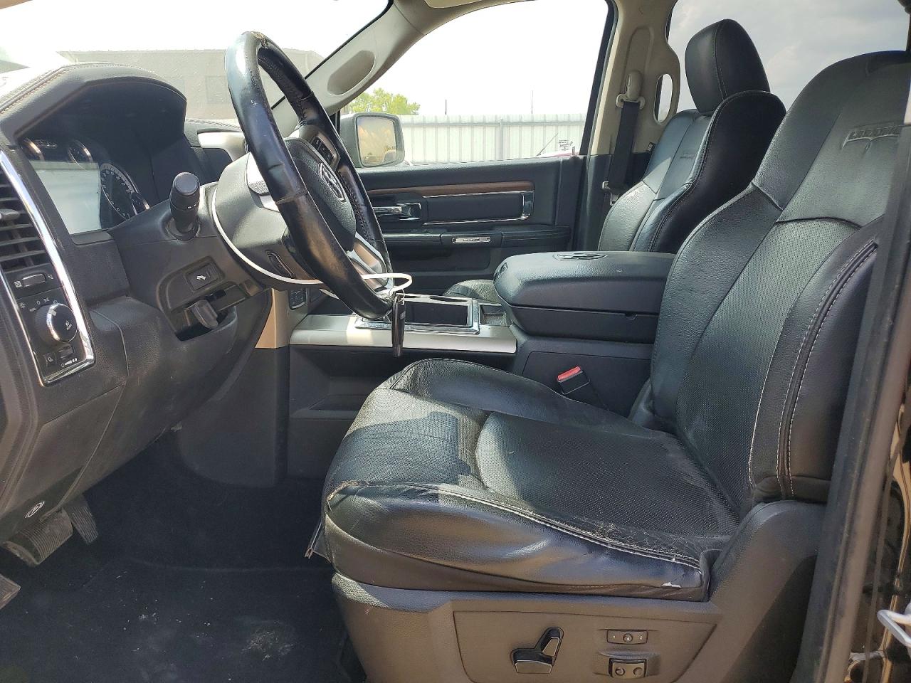 2014 Ram 1500 Laramie Black vin: 1C6RR7NT7ES117652