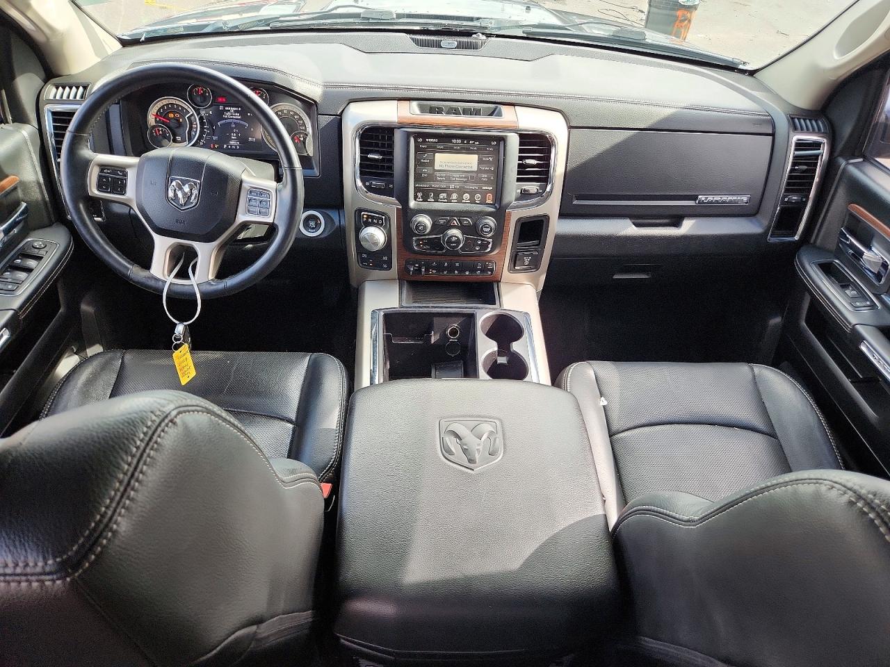2015 Ram 1500 Laramie Gray vin: 1C6RR7NT7FS619336