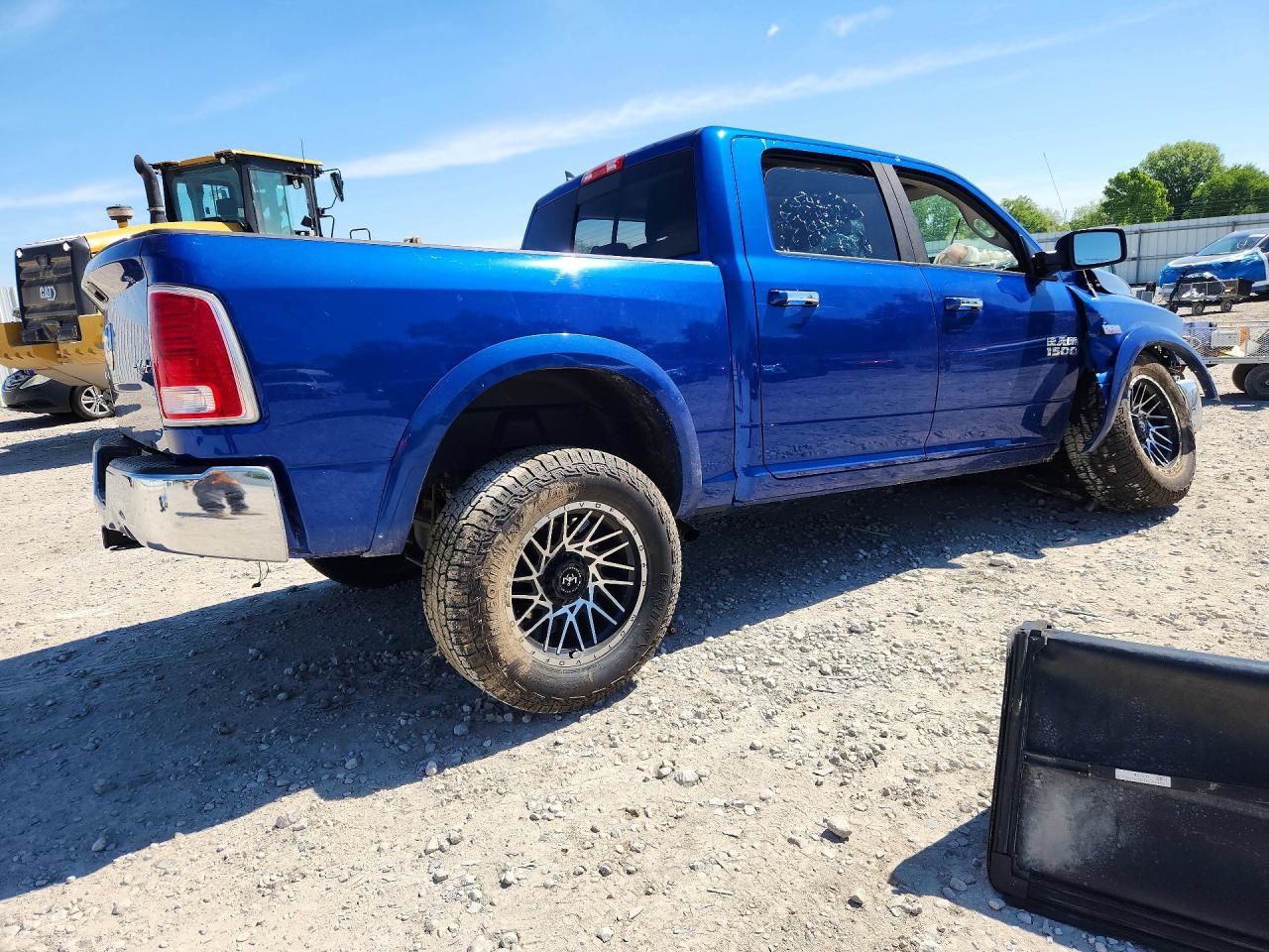 2015 Ram 1500 Laramie Blue vin: 1C6RR7NT8FS777118