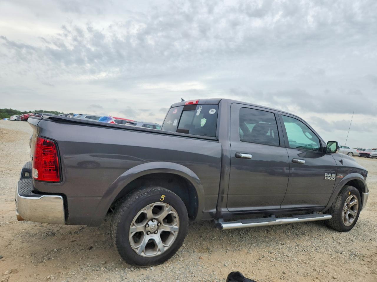 2016 Ram 1500 Laramie Gray vin: 1C6RR7NT8GS357389