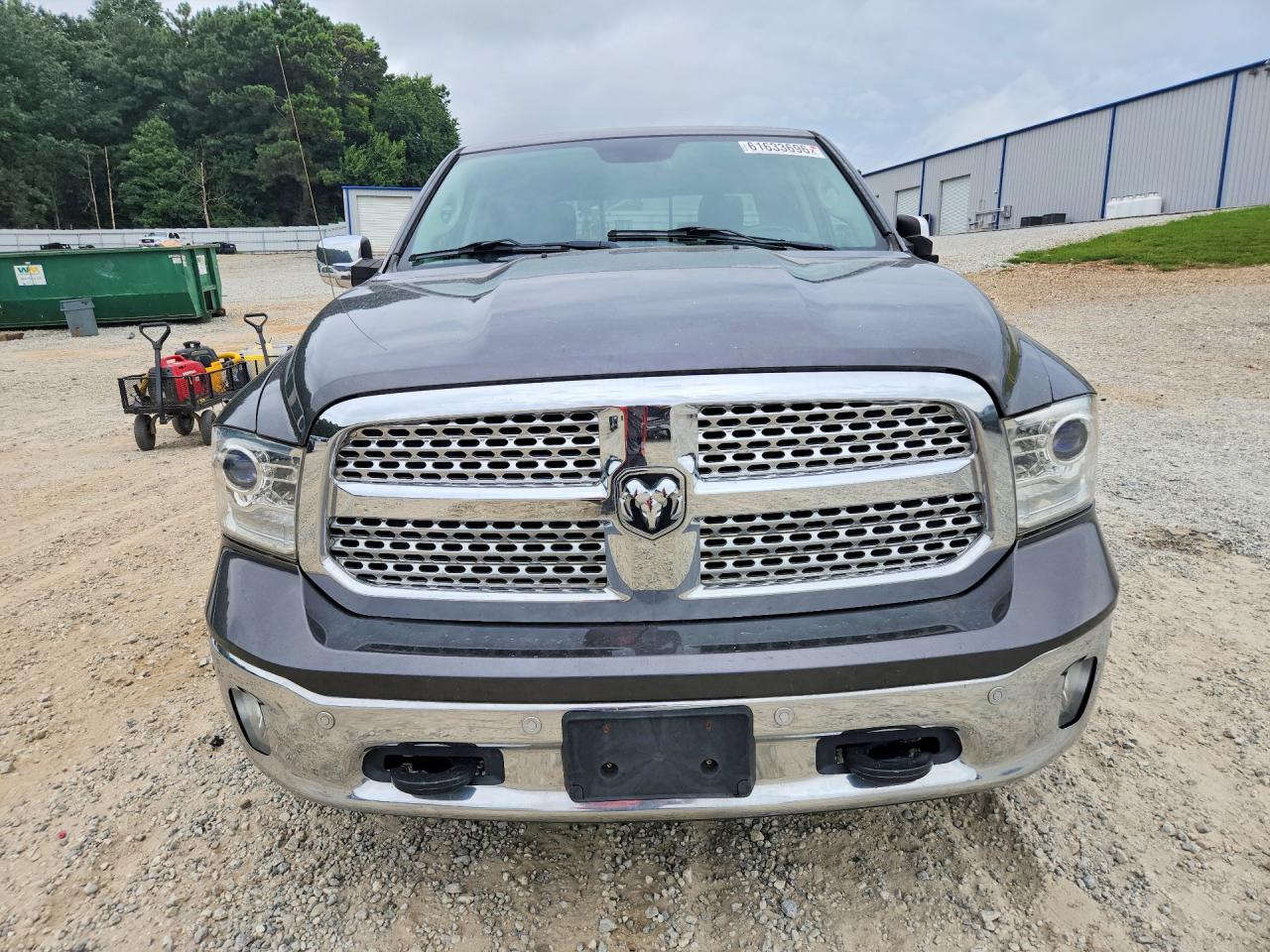 2016 Ram 1500 Laramie Gray vin: 1C6RR7NT8GS357389