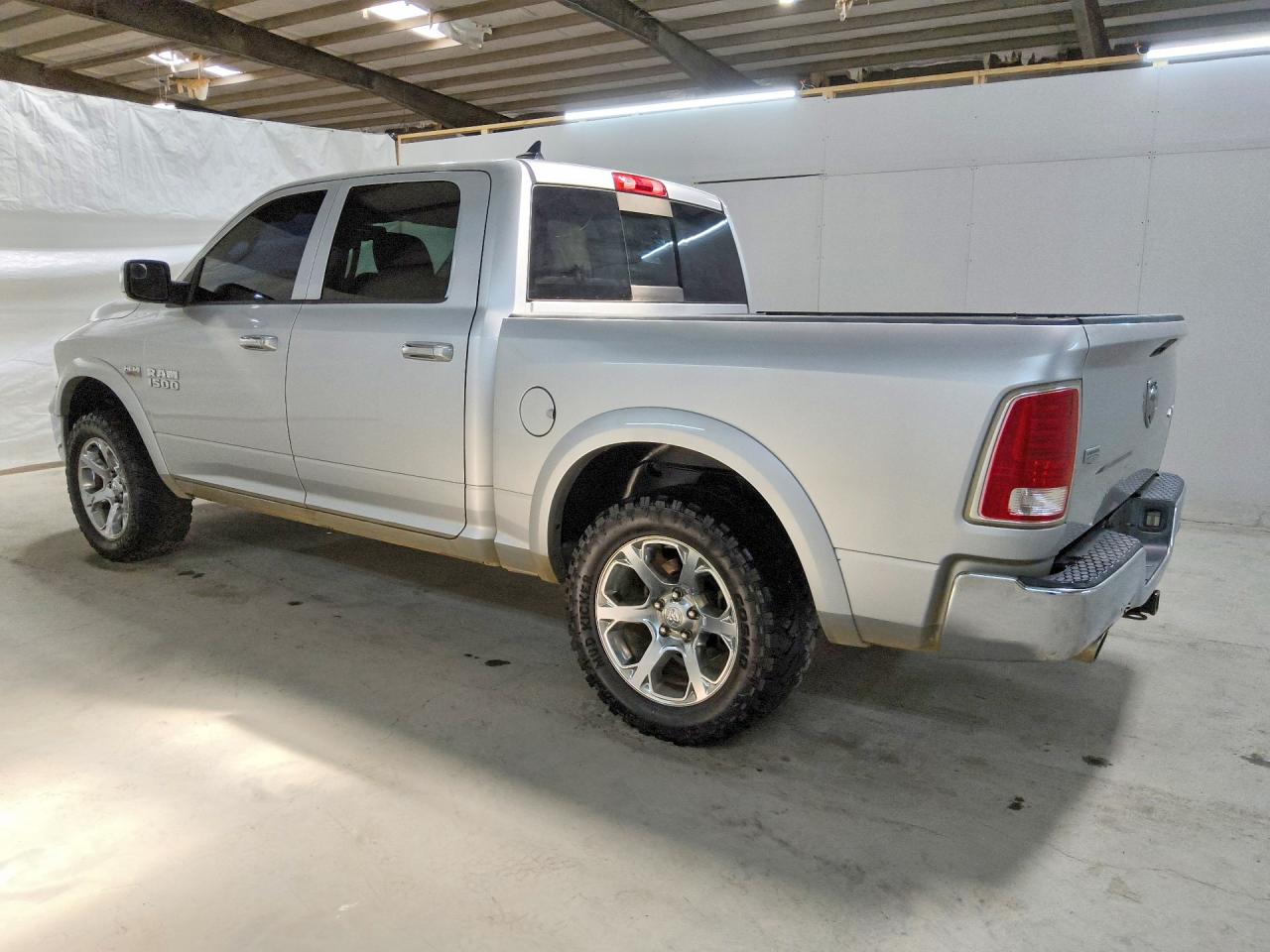 2017 Ram 1500 Laramie Silver vin: 1C6RR7NT8HS507888
