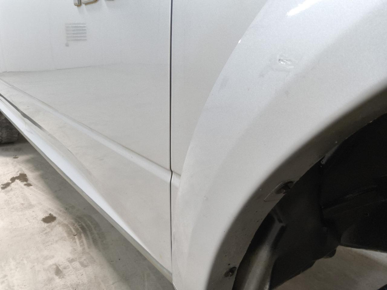 2017 Ram 1500 Laramie Silver vin: 1C6RR7NT8HS507888 Damage: Right Front Fender, Heavy Scratch, 1/2 To 1 Inch