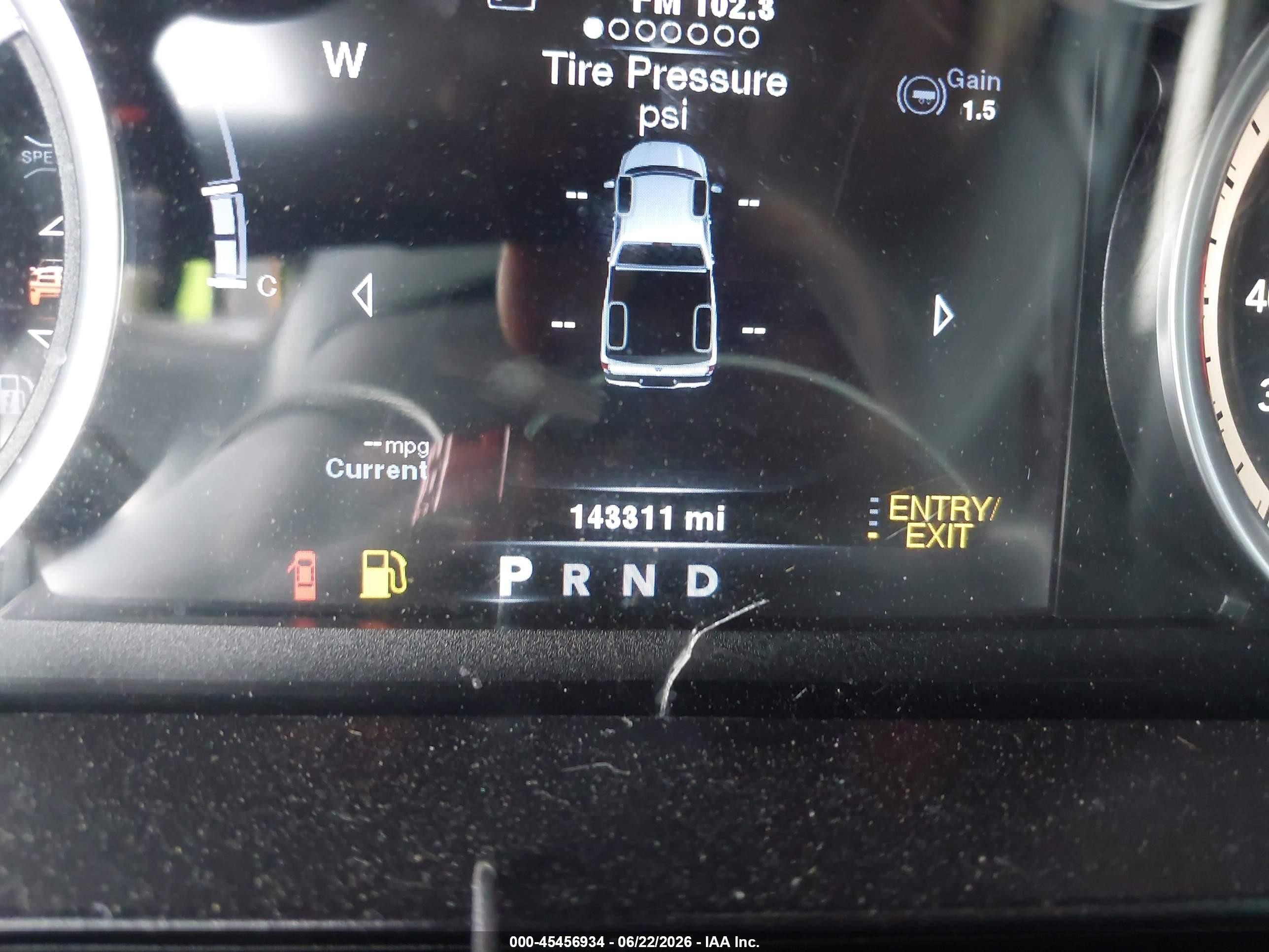 2014 Ram 1500 Laramie Gray vin: 1C6RR7NT9ES187203