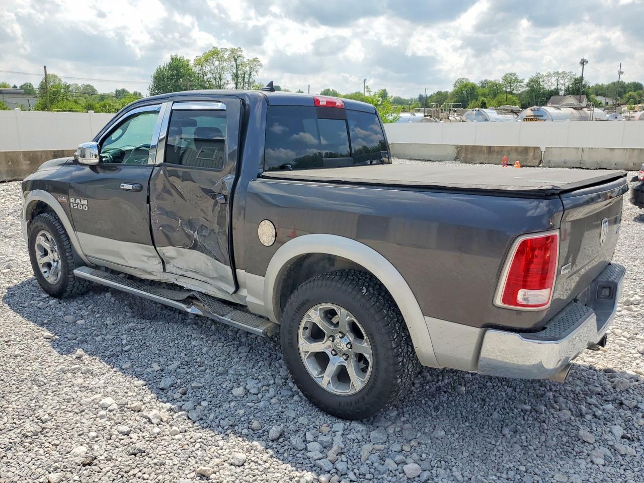 2014 Ram 1500 Laramie Gray vin: 1C6RR7NT9ES313561
