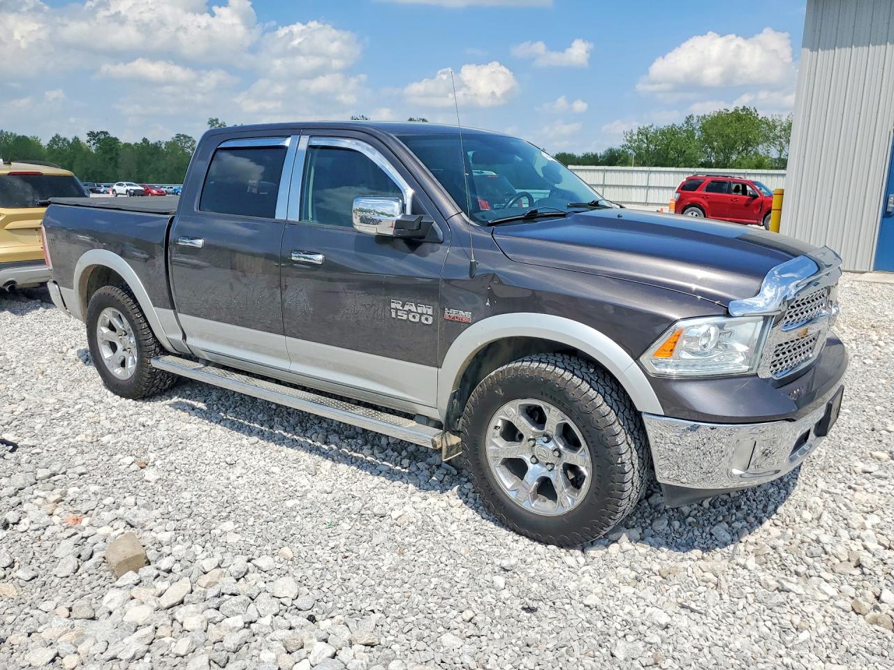 2014 Ram 1500 Laramie Gray vin: 1C6RR7NT9ES313561