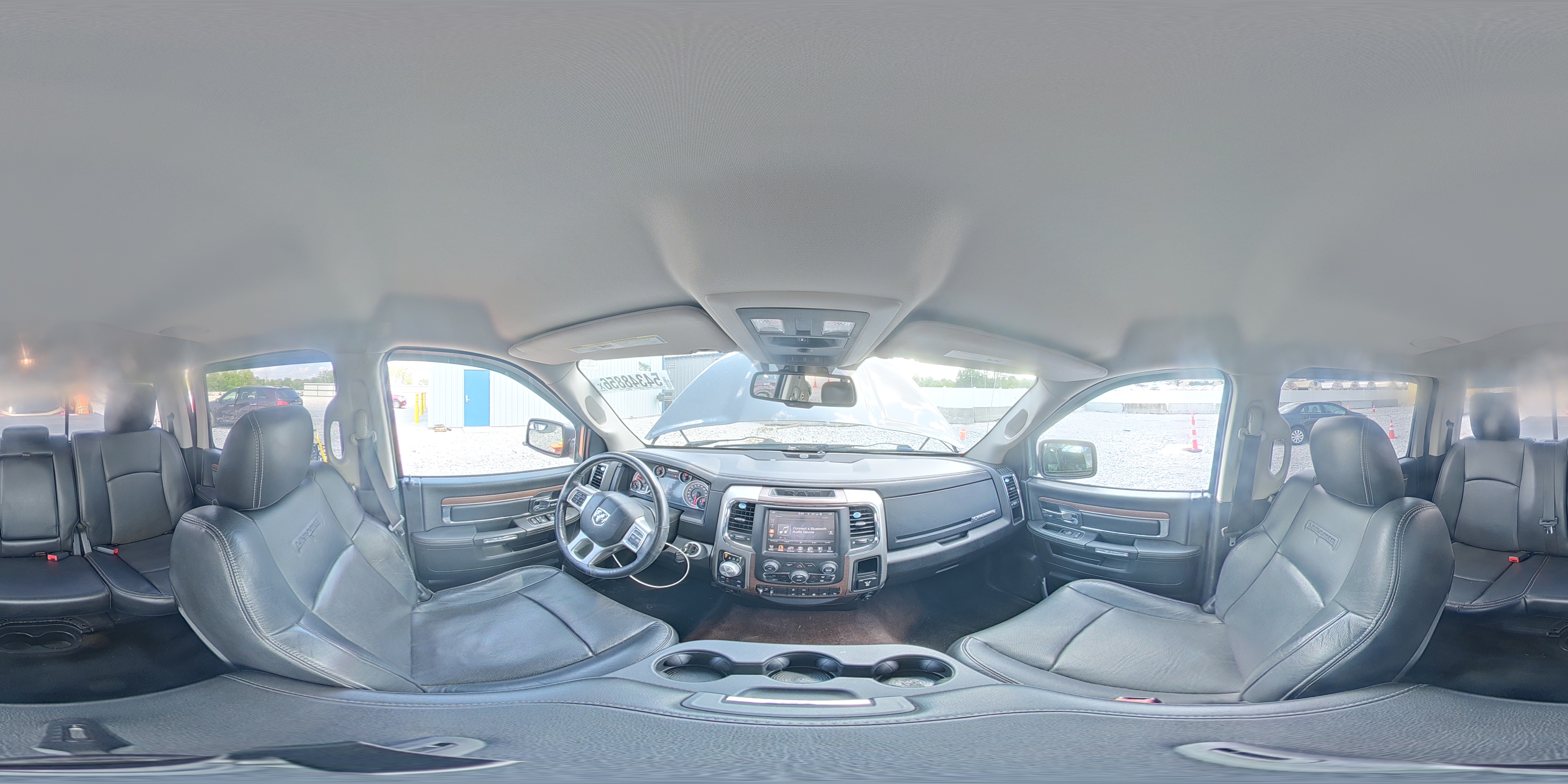 2014 Ram 1500 Laramie Gray vin: 1C6RR7NT9ES313561