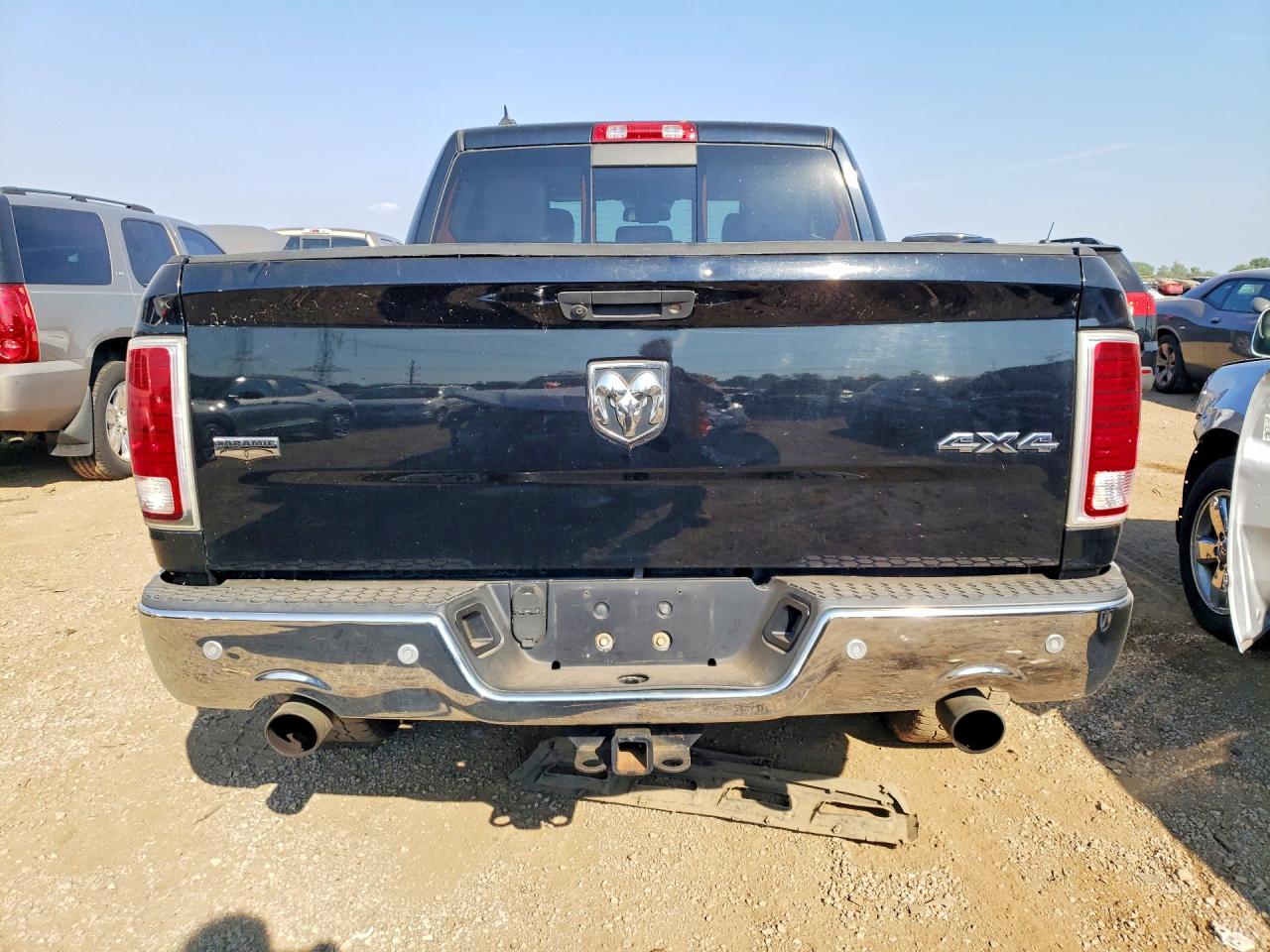 2014 Ram 1500 Laramie Black vin: 1C6RR7NT9ES321899
