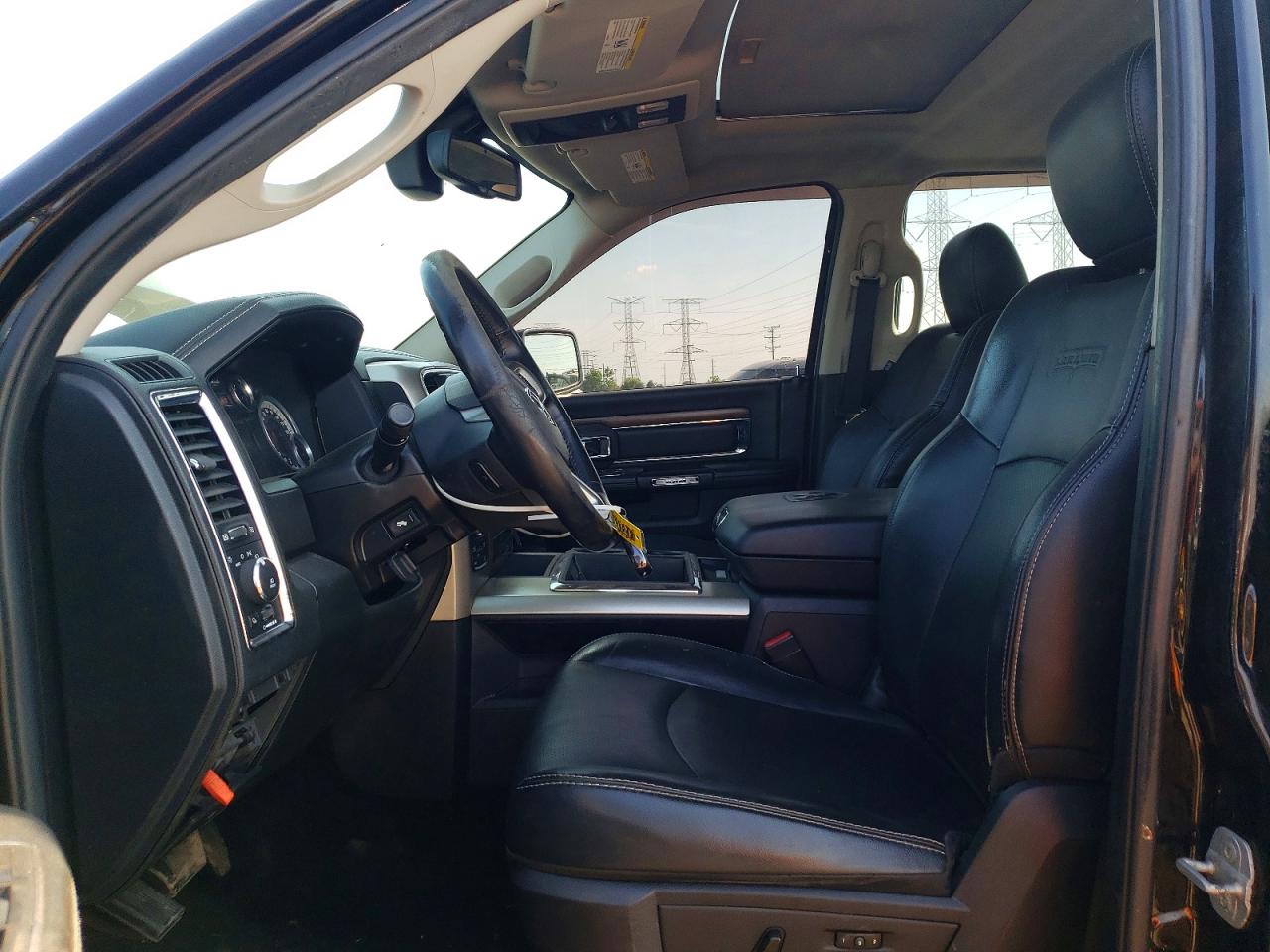 2014 Ram 1500 Laramie Black vin: 1C6RR7NT9ES321899