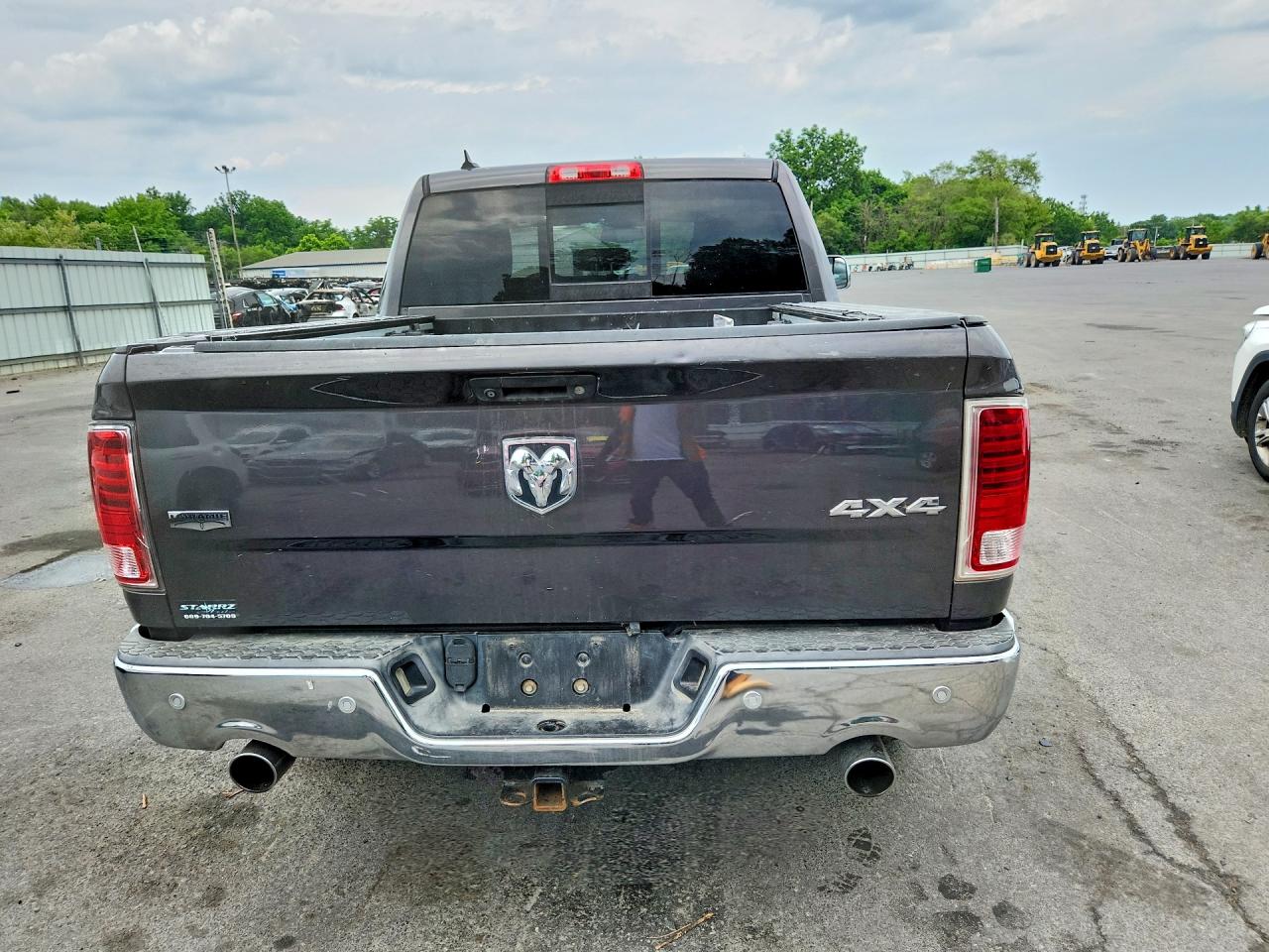 2014 Ram 1500 Laramie Черный vin: 1C6RR7NT9ES473486
