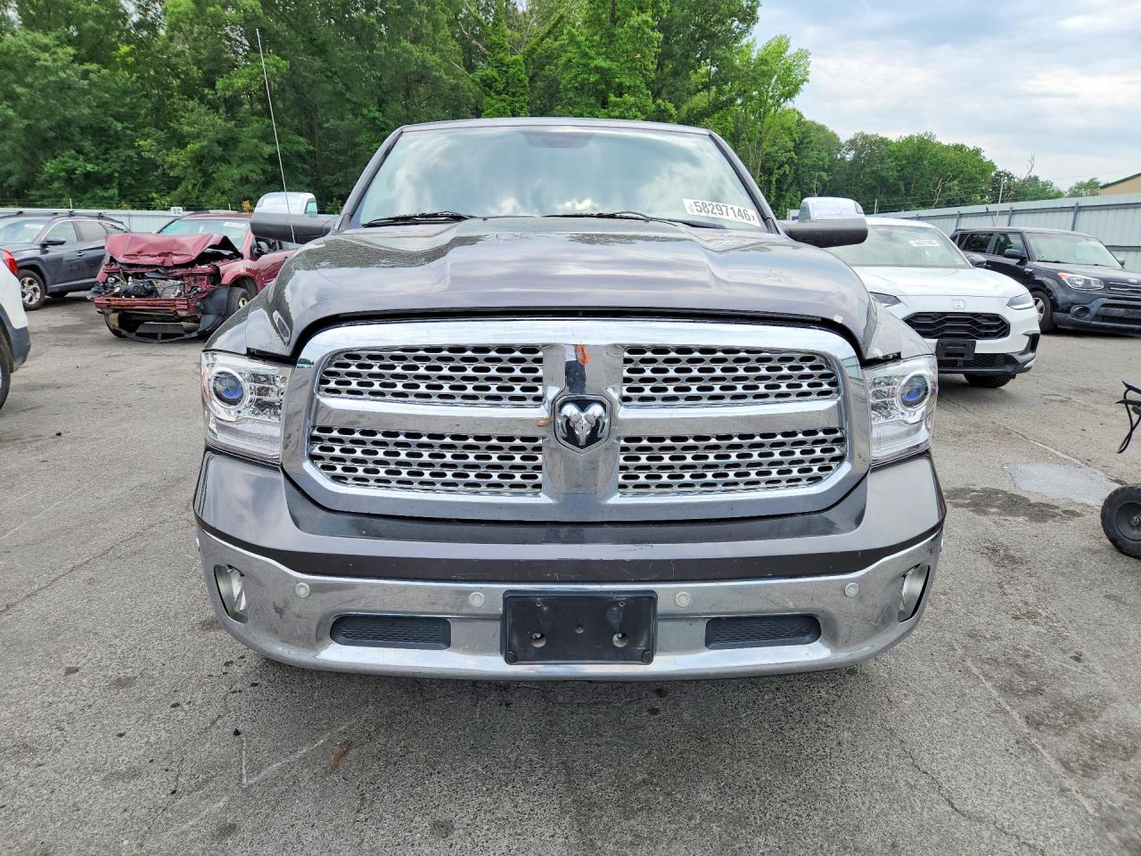 2014 Ram 1500 Laramie Черный vin: 1C6RR7NT9ES473486