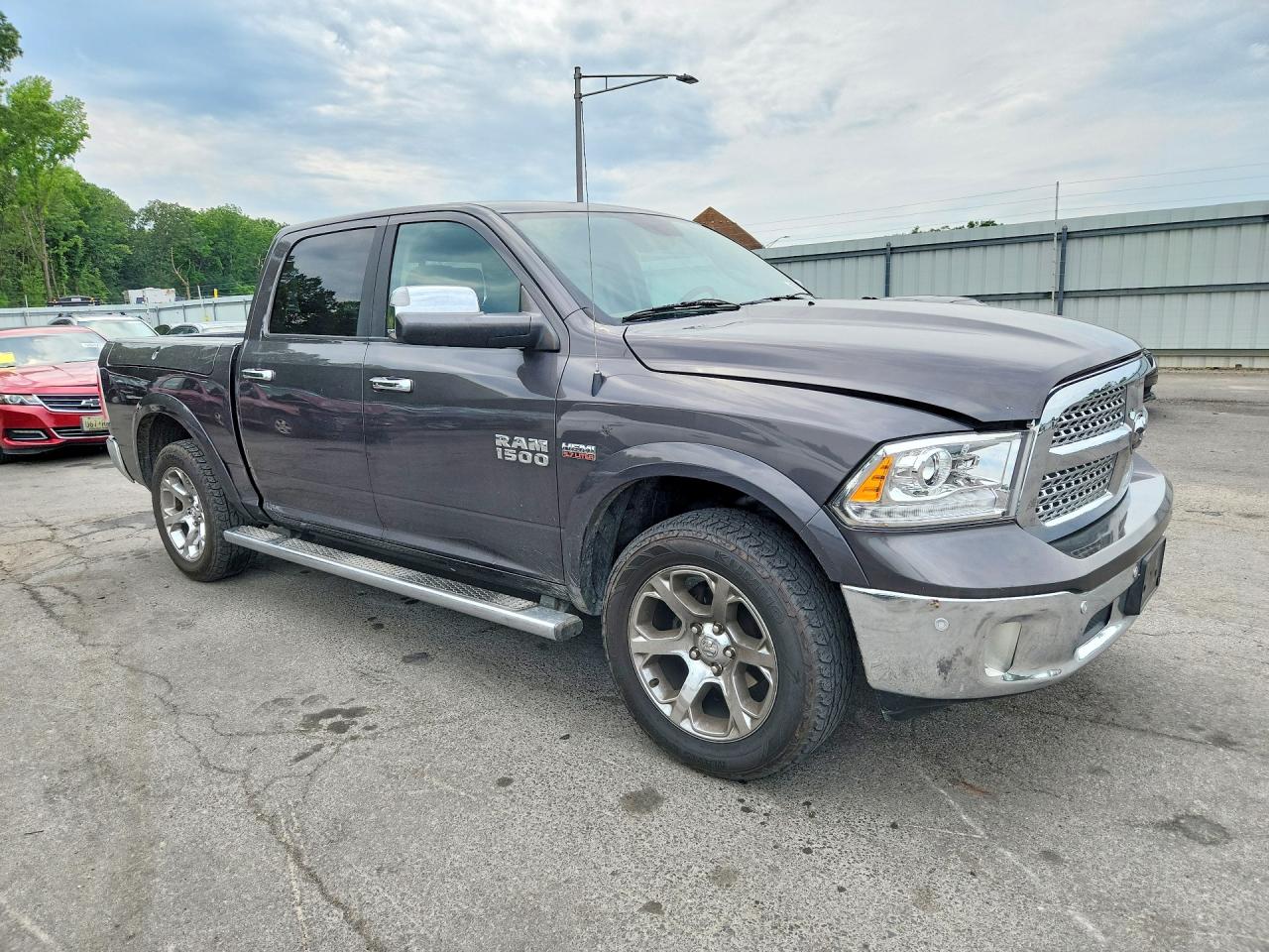 2014 Ram 1500 Laramie Черный vin: 1C6RR7NT9ES473486
