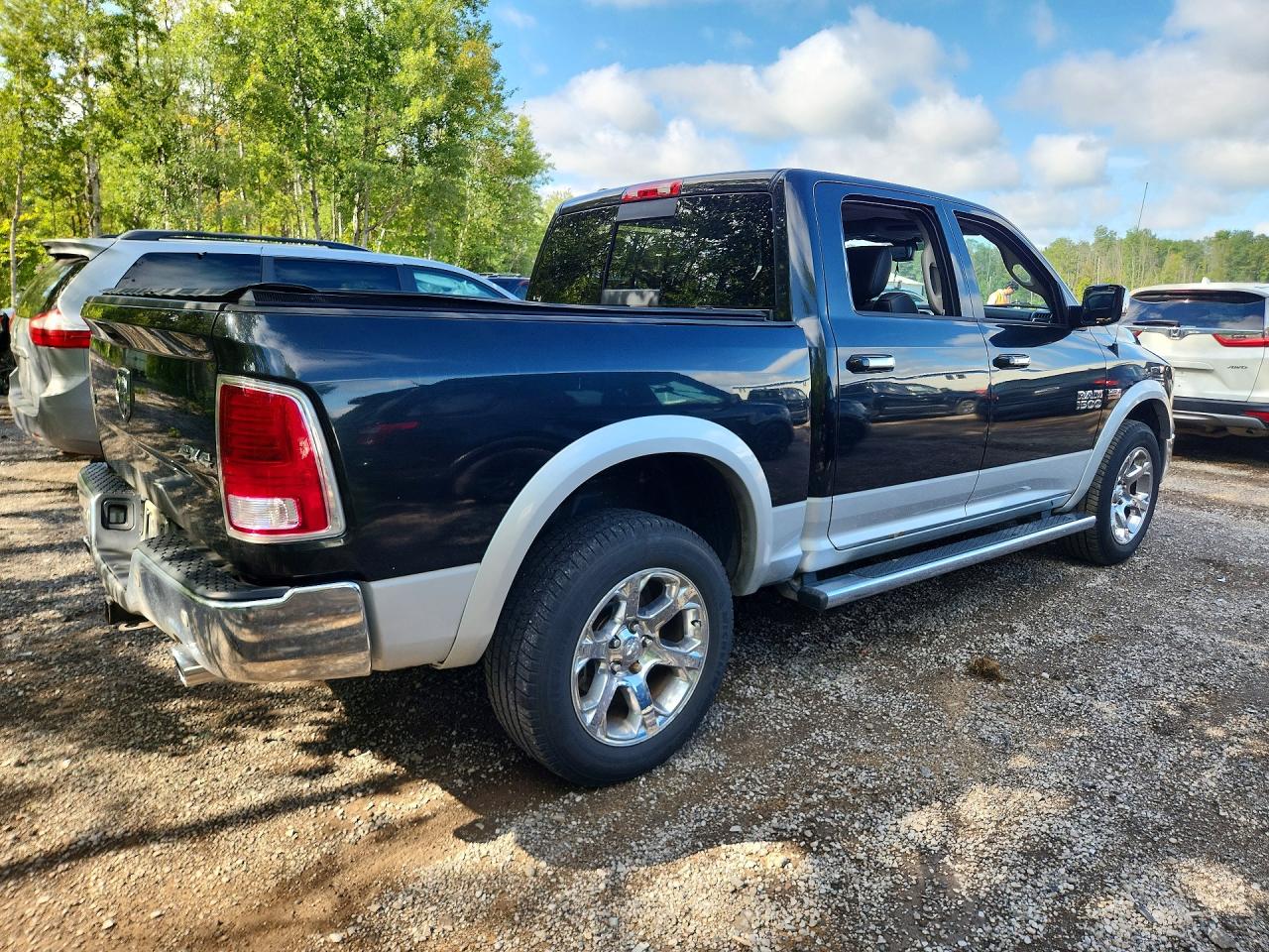 2015 Ram 1500 Laramie Black vin: 1C6RR7NT9FS596447