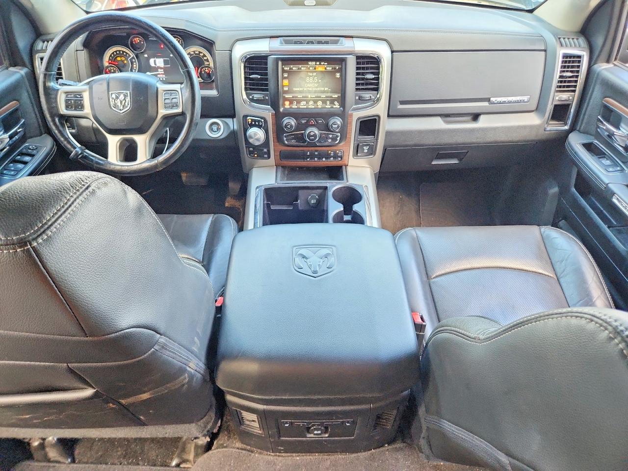 2015 Ram 1500 Laramie Black vin: 1C6RR7NT9FS596447